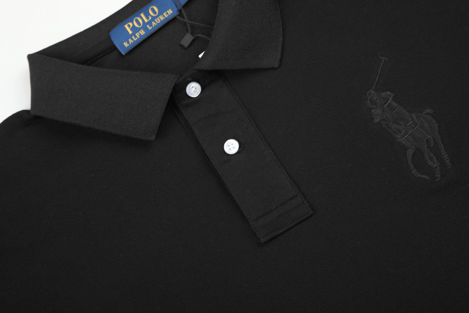 Ralph Lauren Premium Contrast Trim Polo Shirt