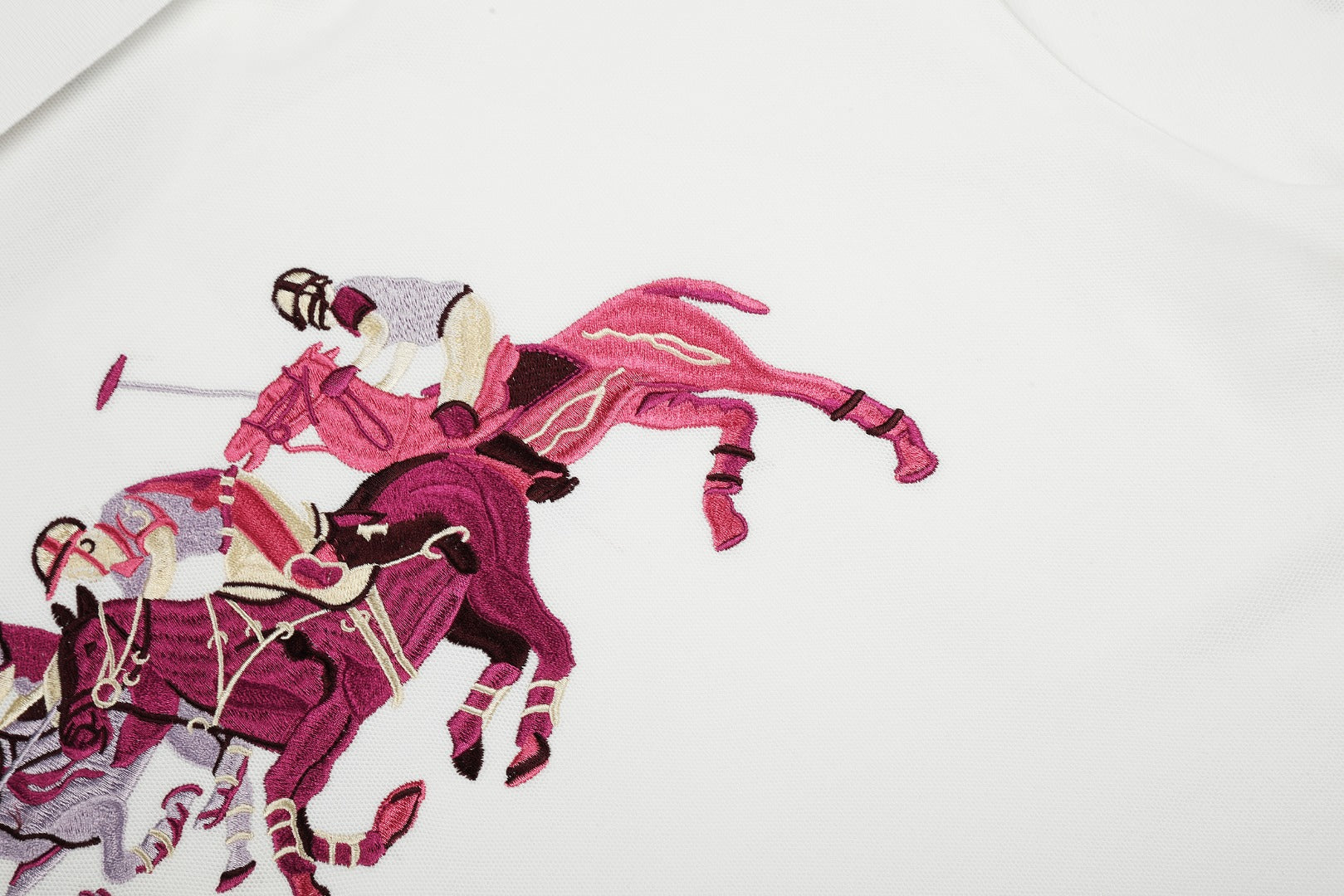 Ralph Lauren Custom Slim Fit Triple-Pony Polo Shirt