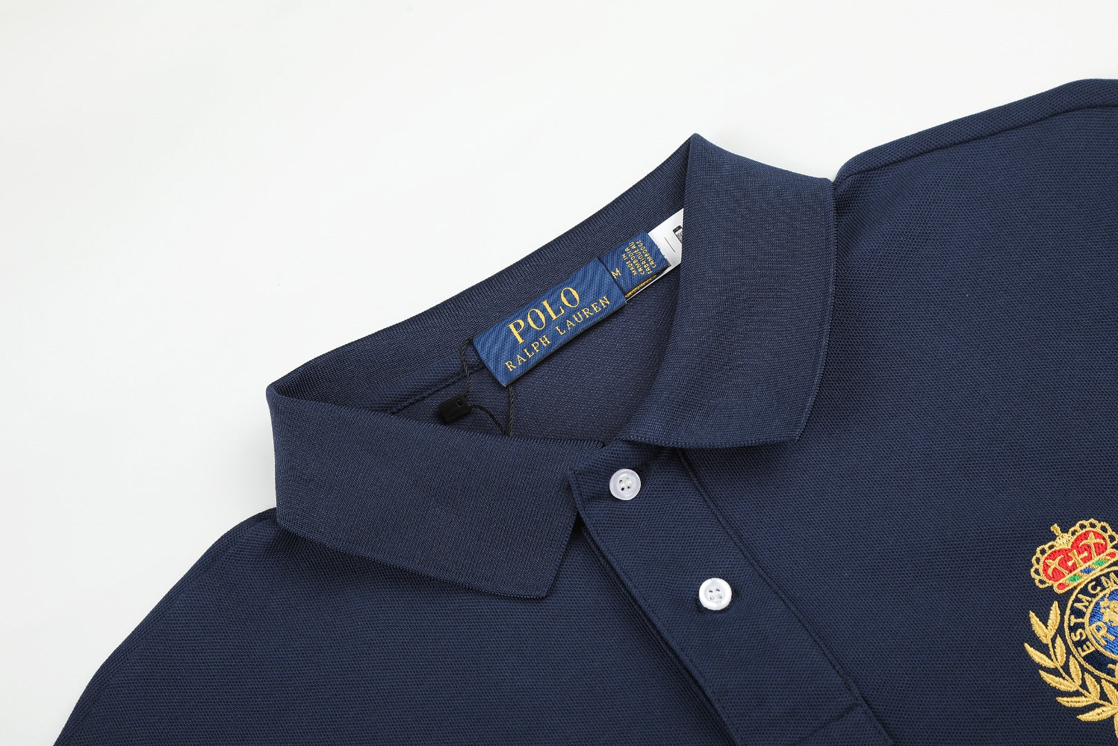 Ralph Lauren Custom Slim Fit Triple-Pony Polo Shirt