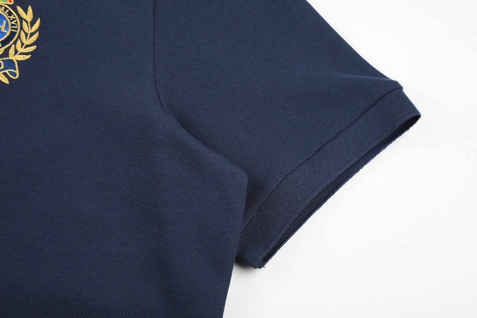 Ralph Lauren Custom Slim Fit Triple-Pony Polo Shirt