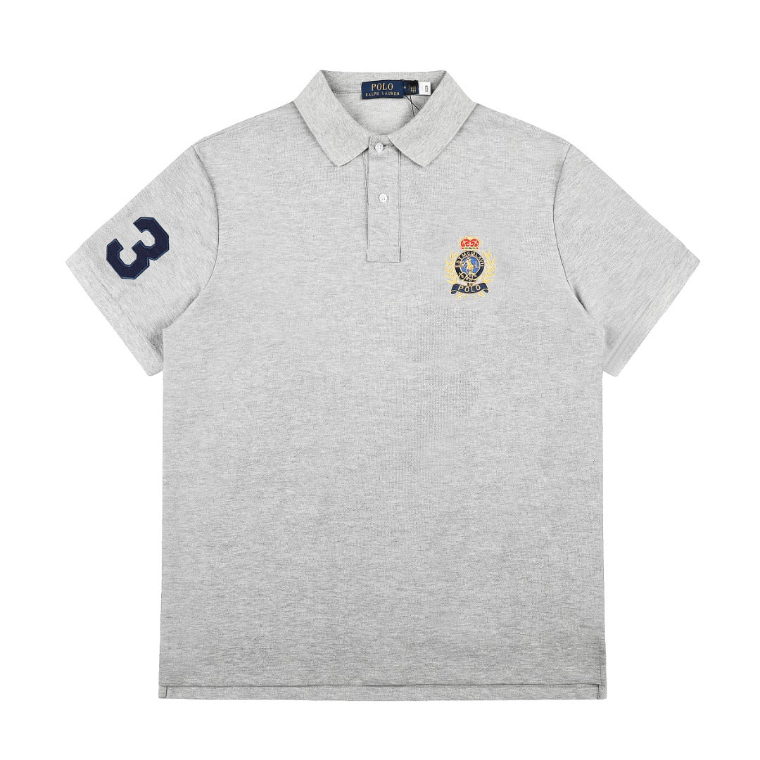 Ralph Lauren Custom Slim Fit Triple-Pony Polo Shirt