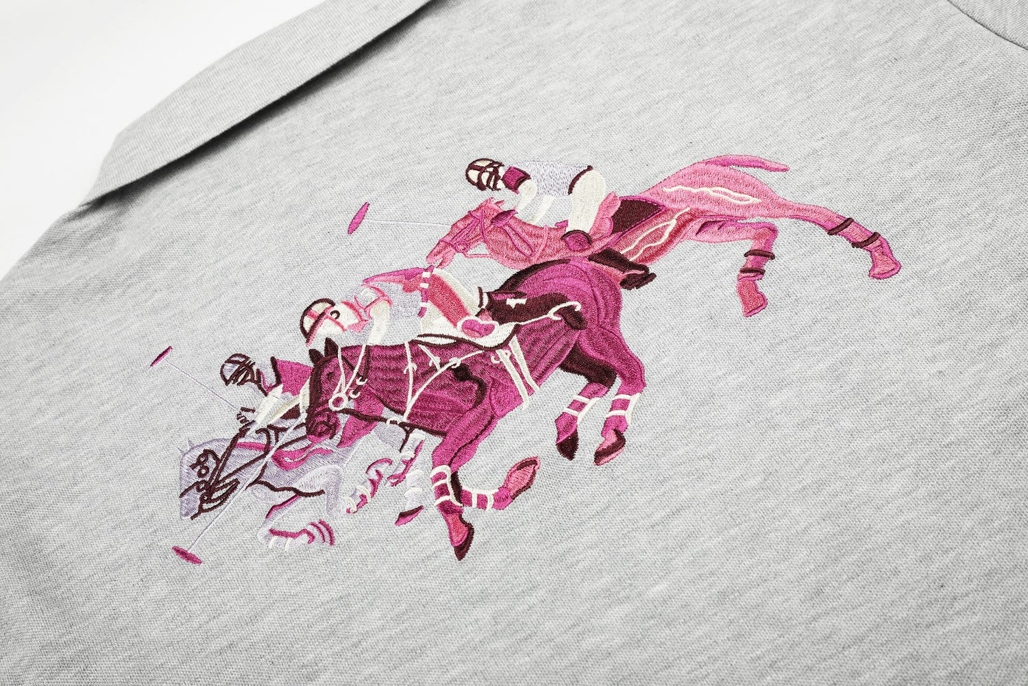 Ralph Lauren Custom Slim Fit Triple-Pony Polo Shirt