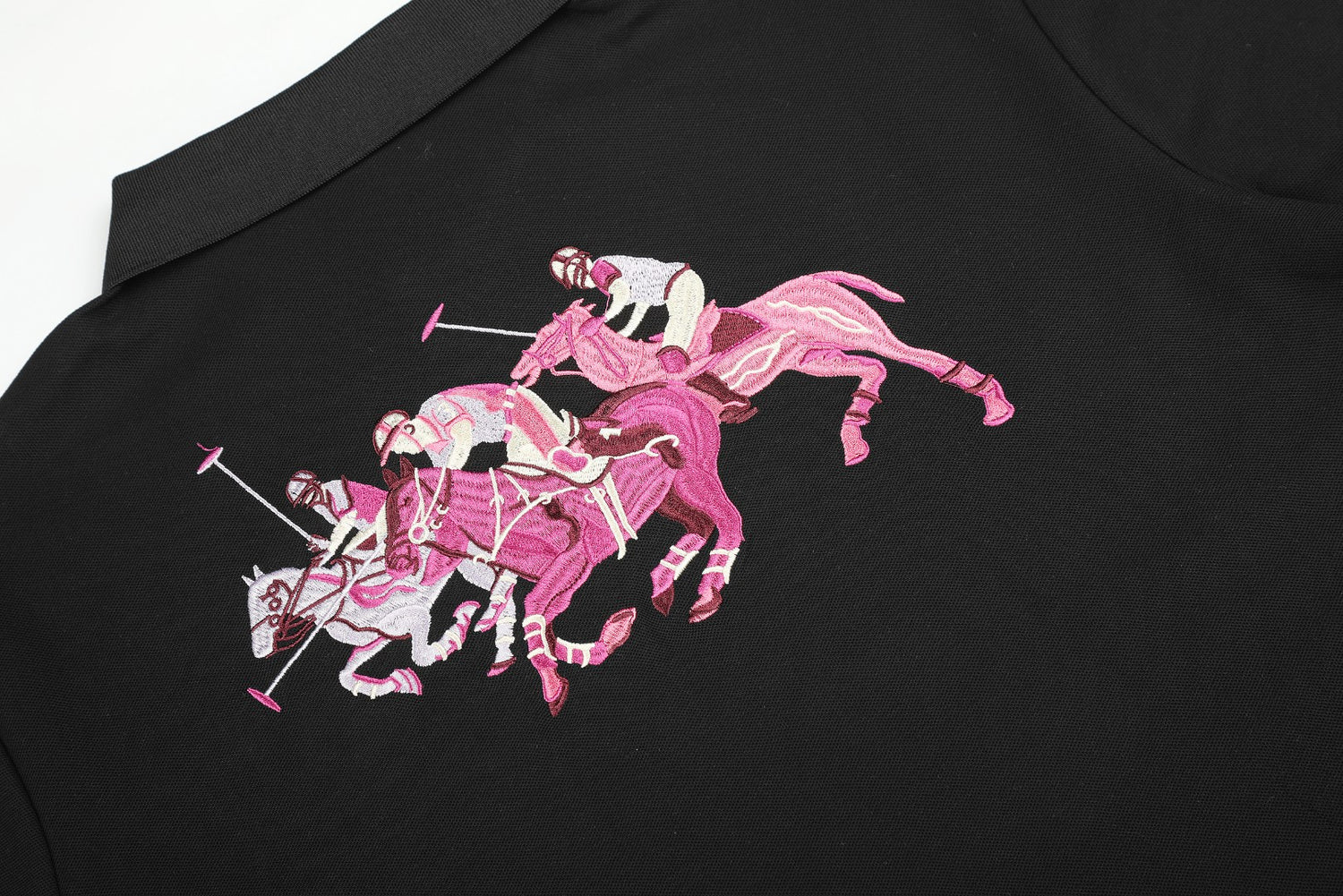 Ralph Lauren Custom Slim Fit Triple-Pony Polo Shirt