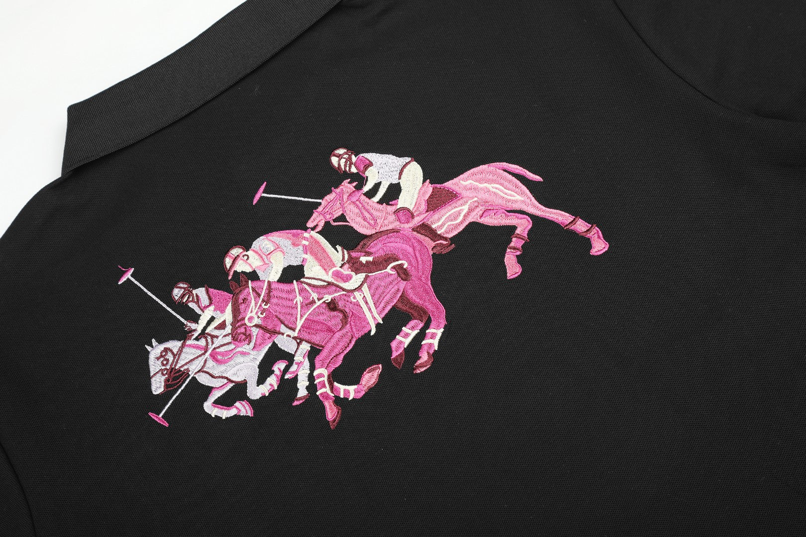 Ralph Lauren Custom Slim Fit Triple-Pony Polo Shirt