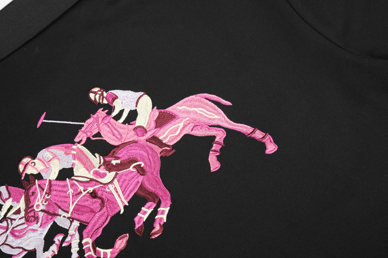 Ralph Lauren Custom Slim Fit Triple-Pony Polo Shirt