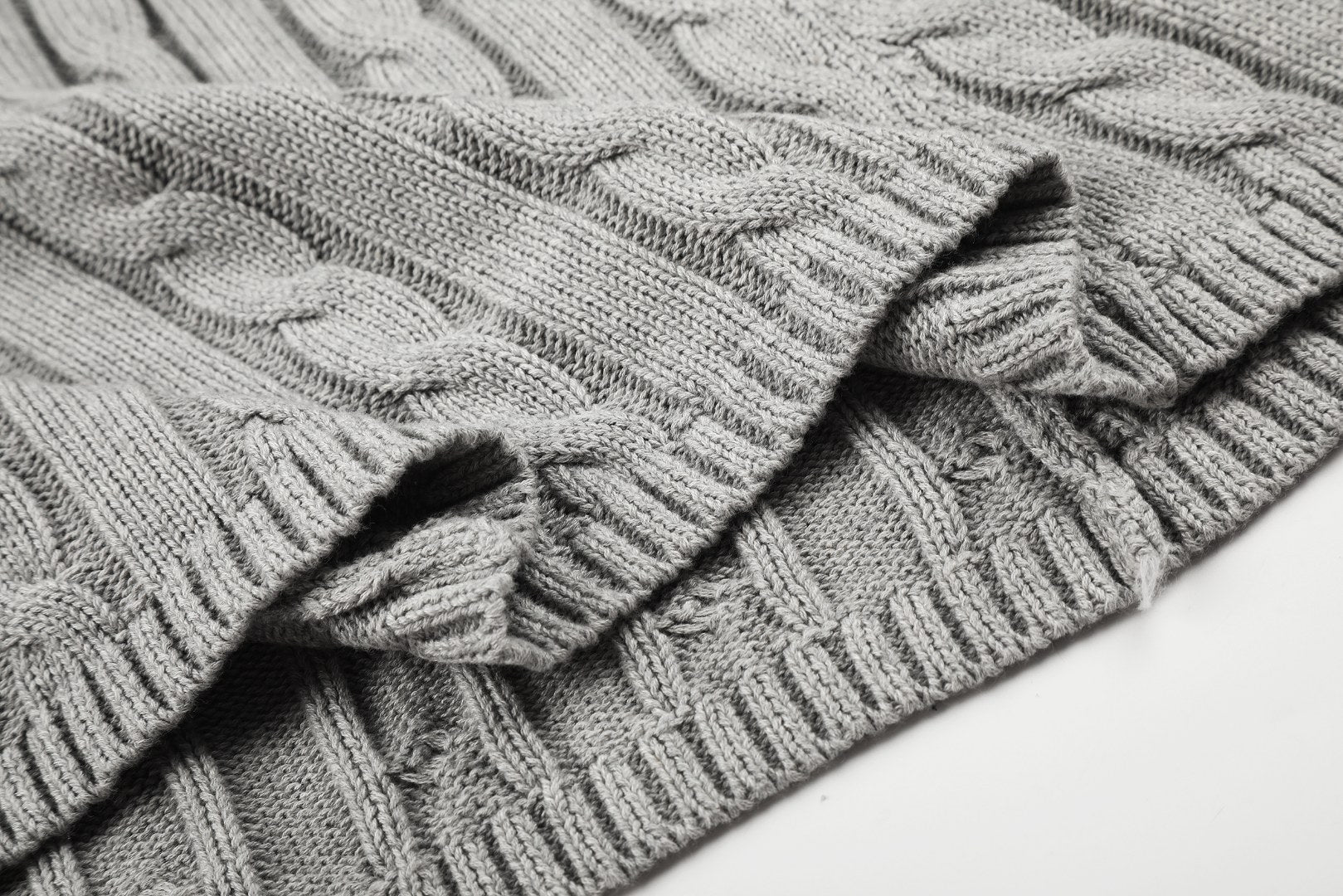 Ralph Lauren Cable-Knit Cotton Short-Sleeve Dress