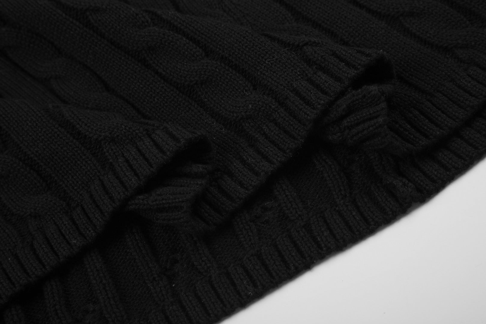 Ralph Lauren Cable-Knit Cotton Short-Sleeve Dress