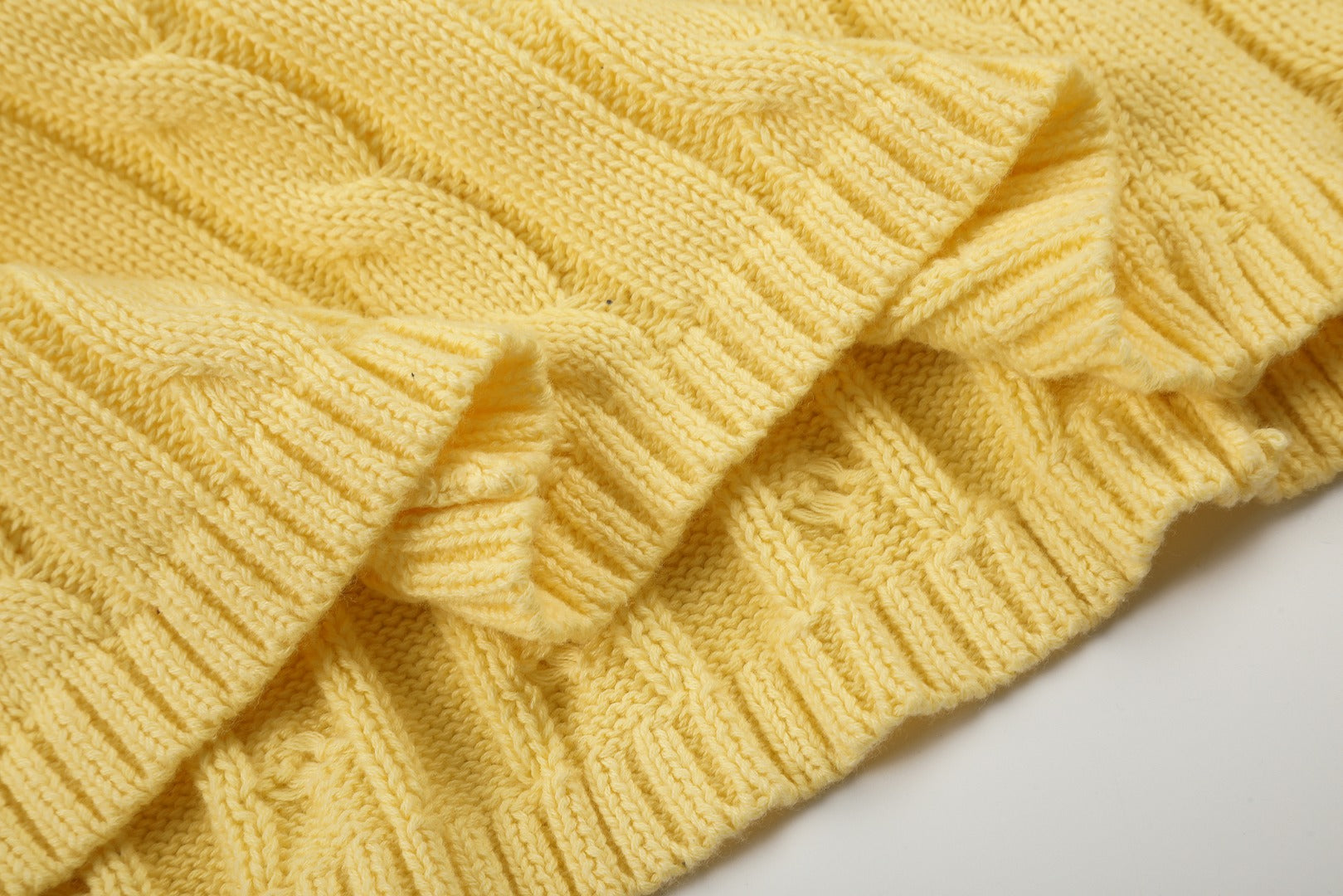 Ralph Lauren Cable-Knit Cotton Short-Sleeve Dress