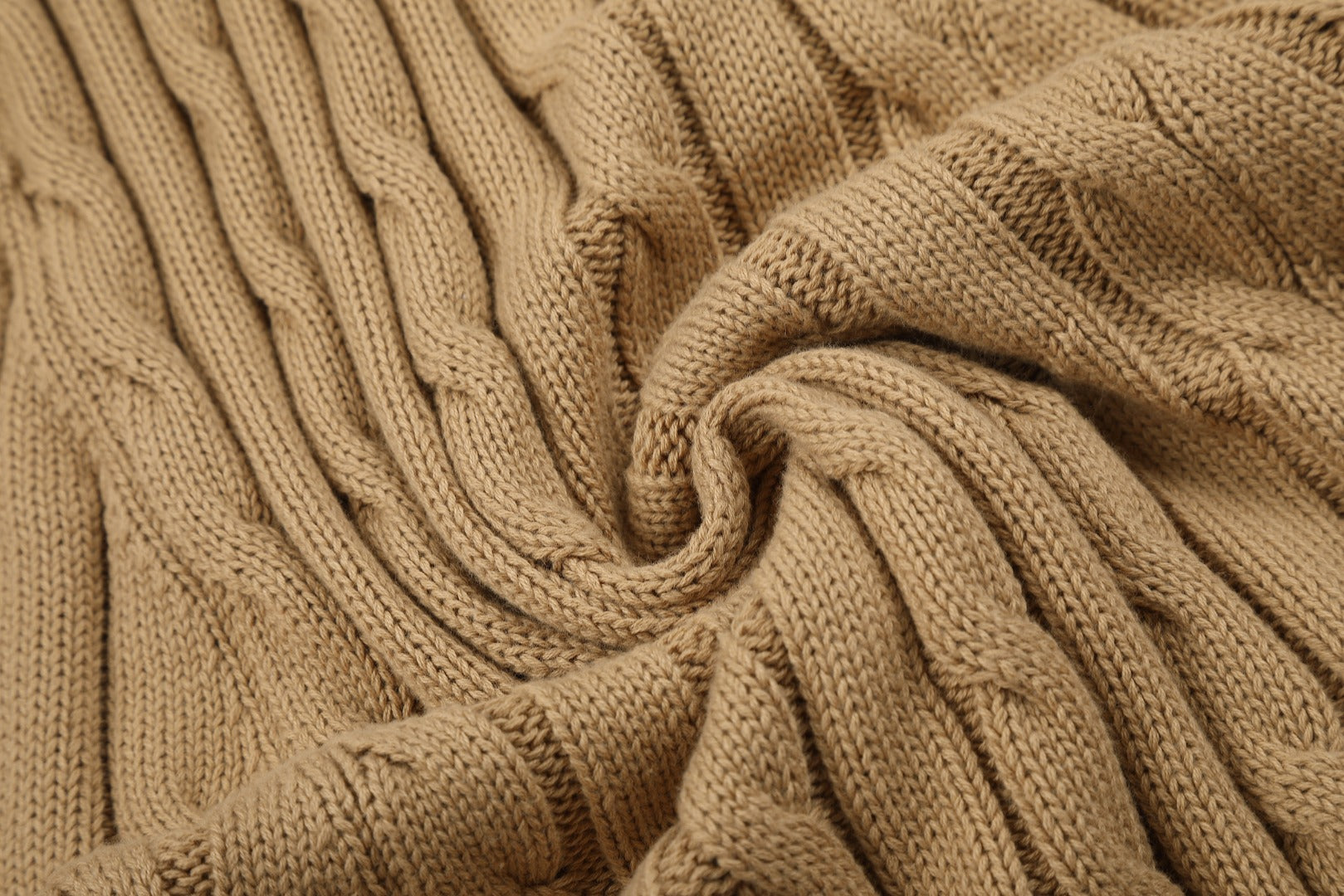 Ralph Lauren Cable-Knit Cotton Short-Sleeve Dress