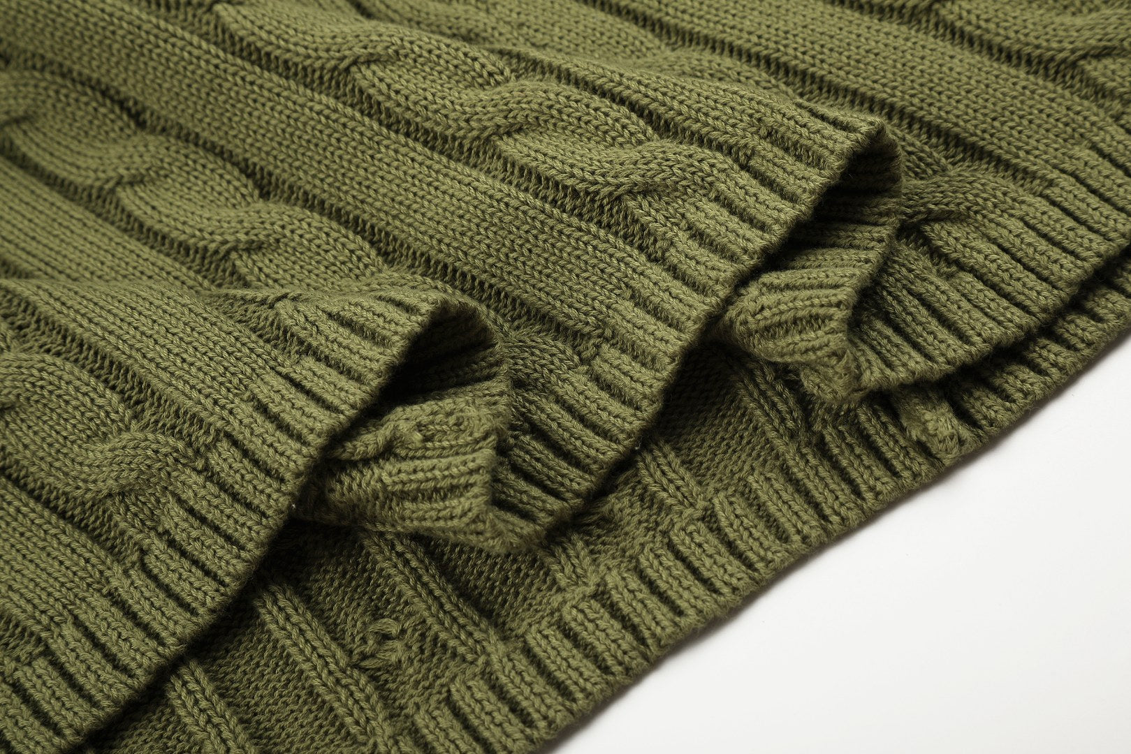 Ralph Lauren Cable-Knit Cotton Short-Sleeve Dress