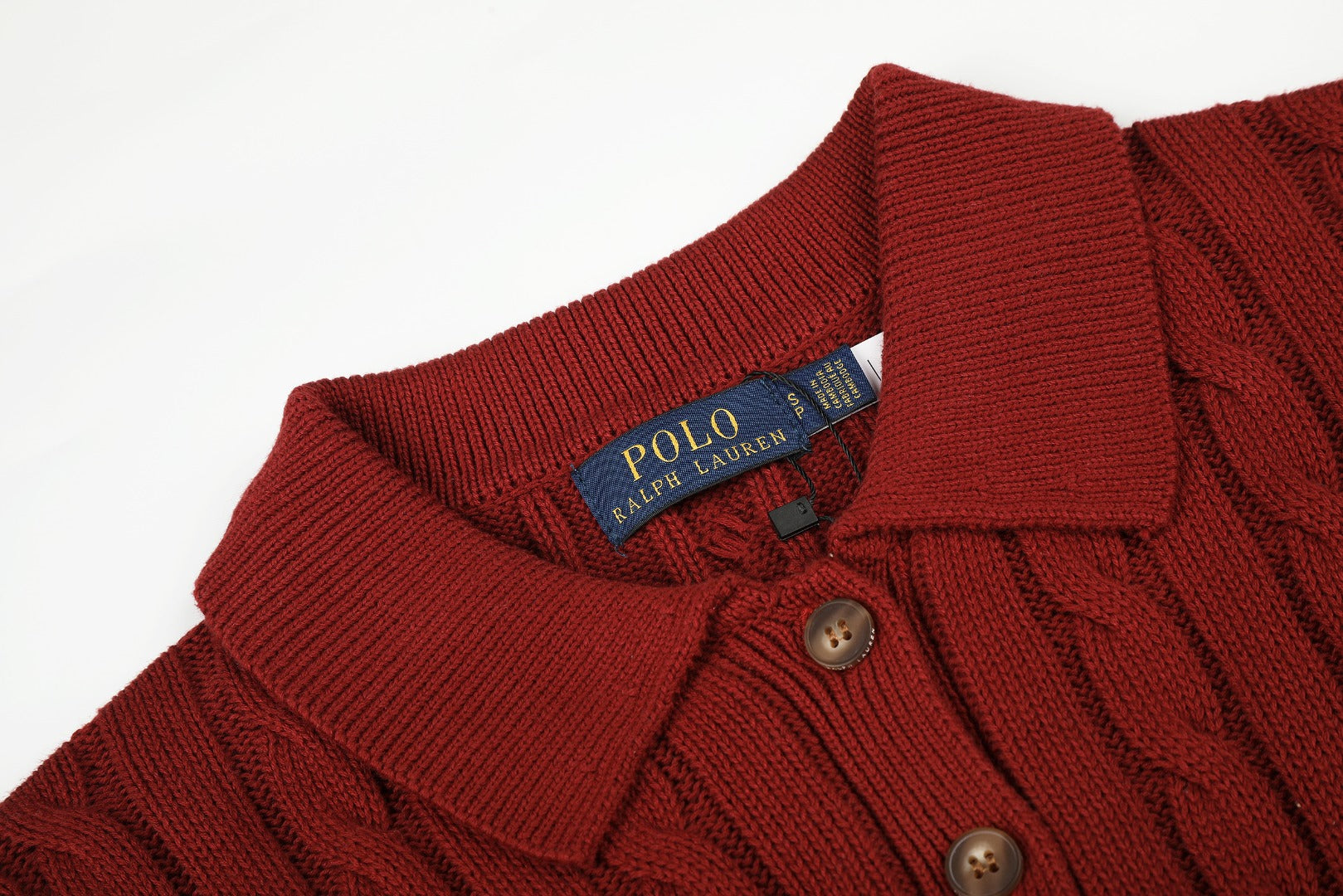 Ralph Lauren Cable-Knit Cotton Short-Sleeve Dress