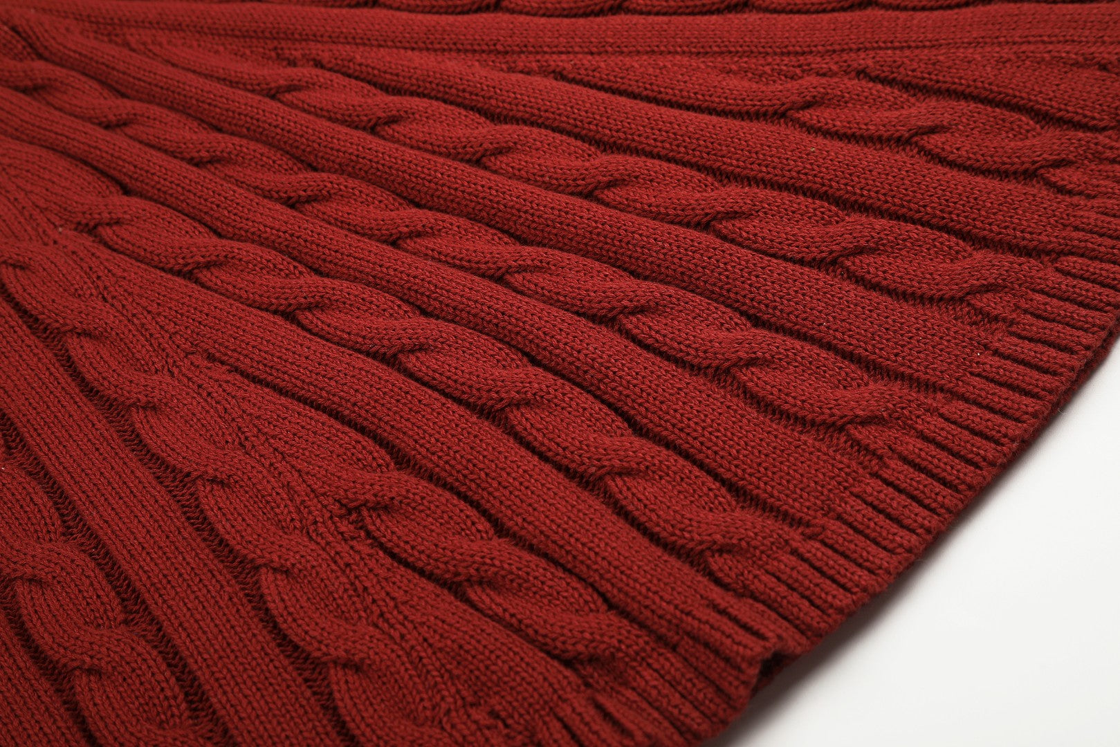 Ralph Lauren Cable-Knit Cotton Short-Sleeve Dress