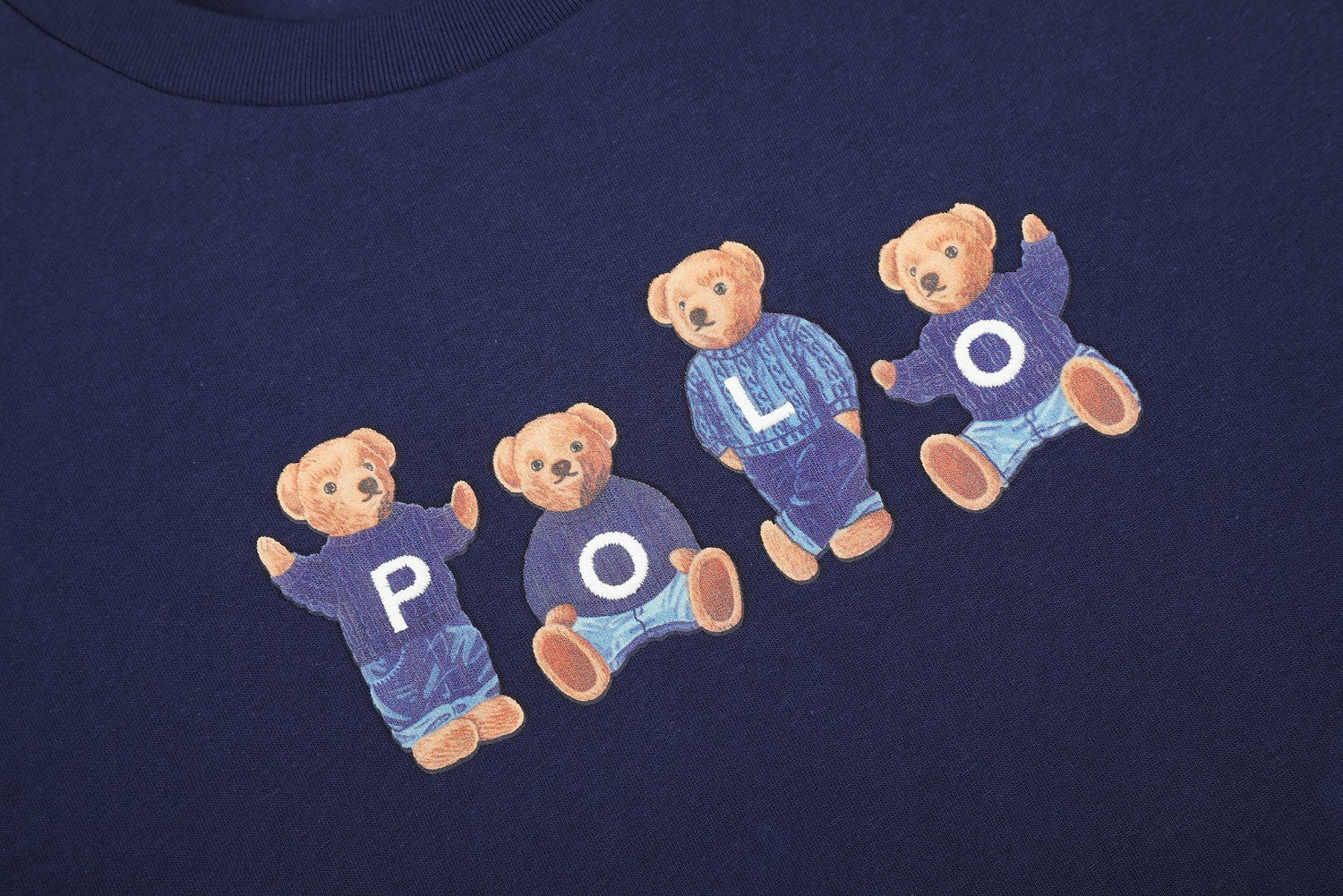 Ralph Lauren Iconic Bear Crewneck T-Shirt