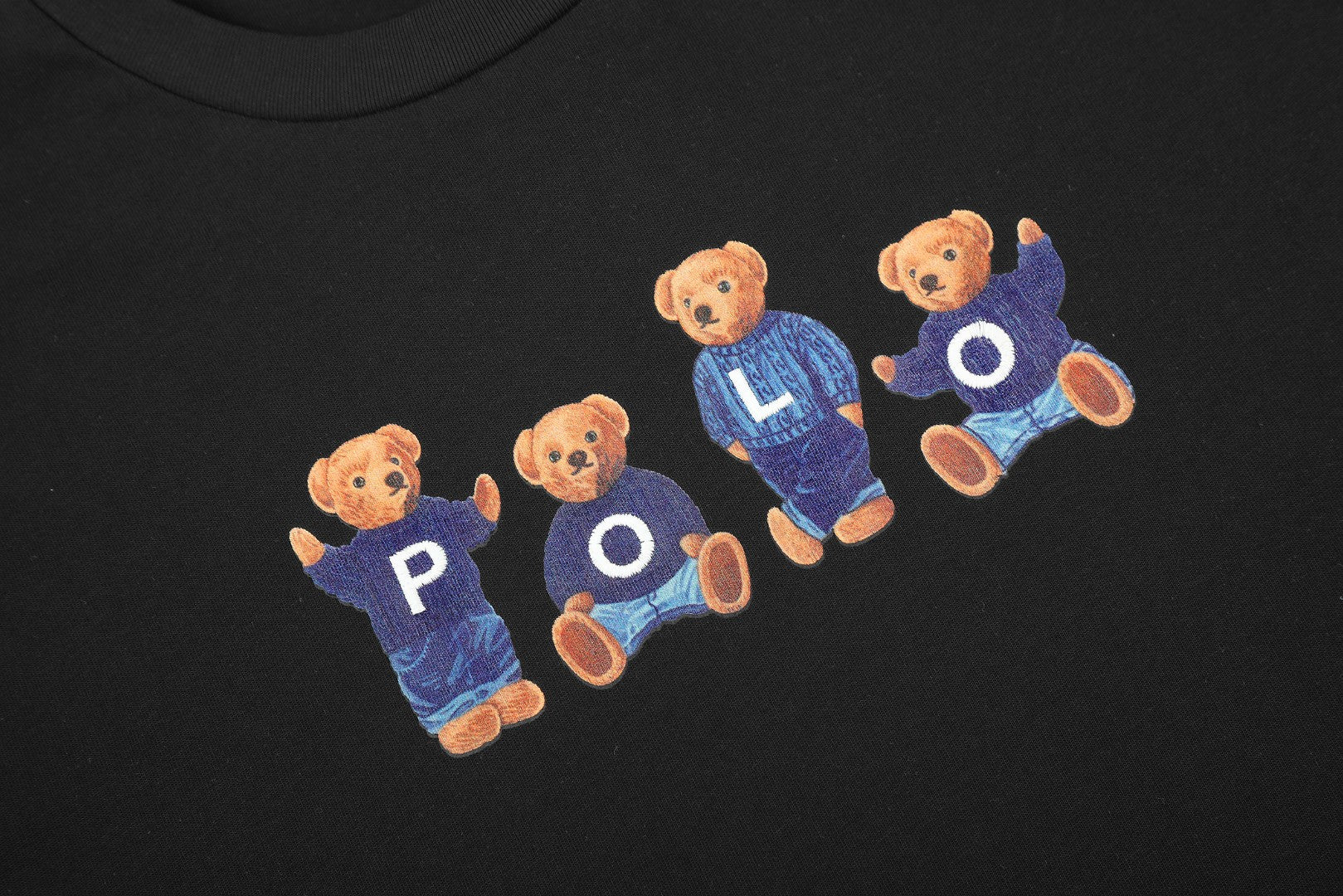 Ralph Lauren Iconic Bear Crewneck T-Shirt