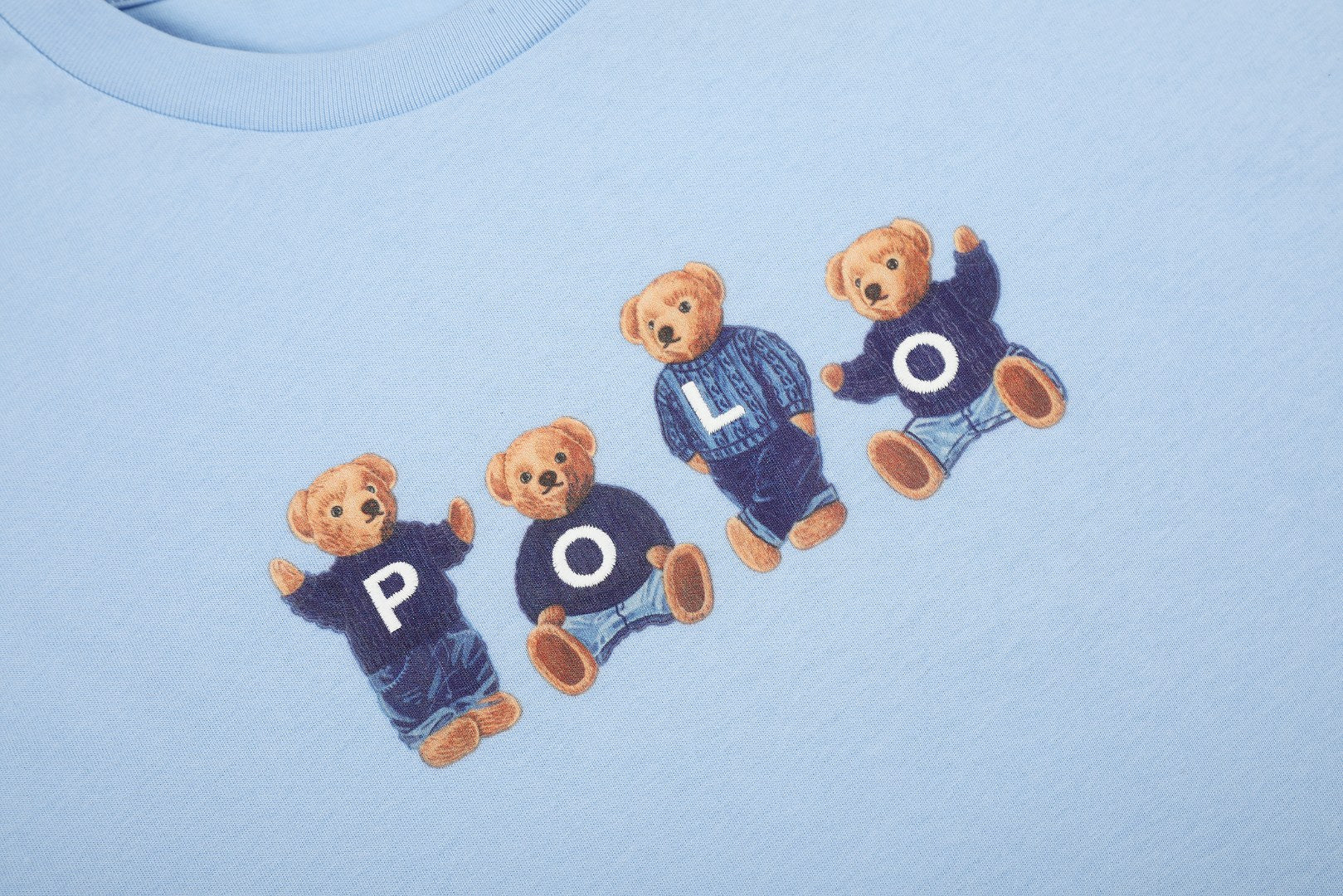 Ralph Lauren Iconic Bear Crewneck T-Shirt