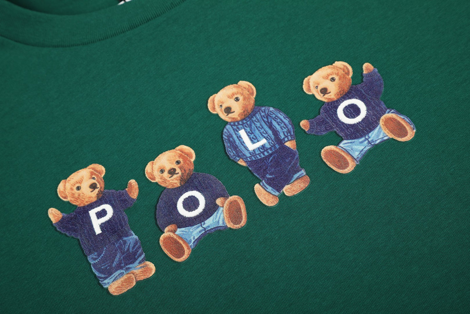 Ralph Lauren Iconic Bear Crewneck T-Shirt