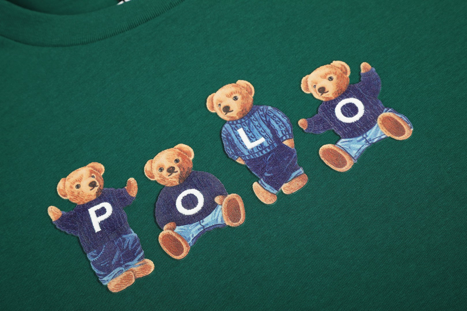 Ralph Lauren Iconic Bear Crewneck T-Shirt