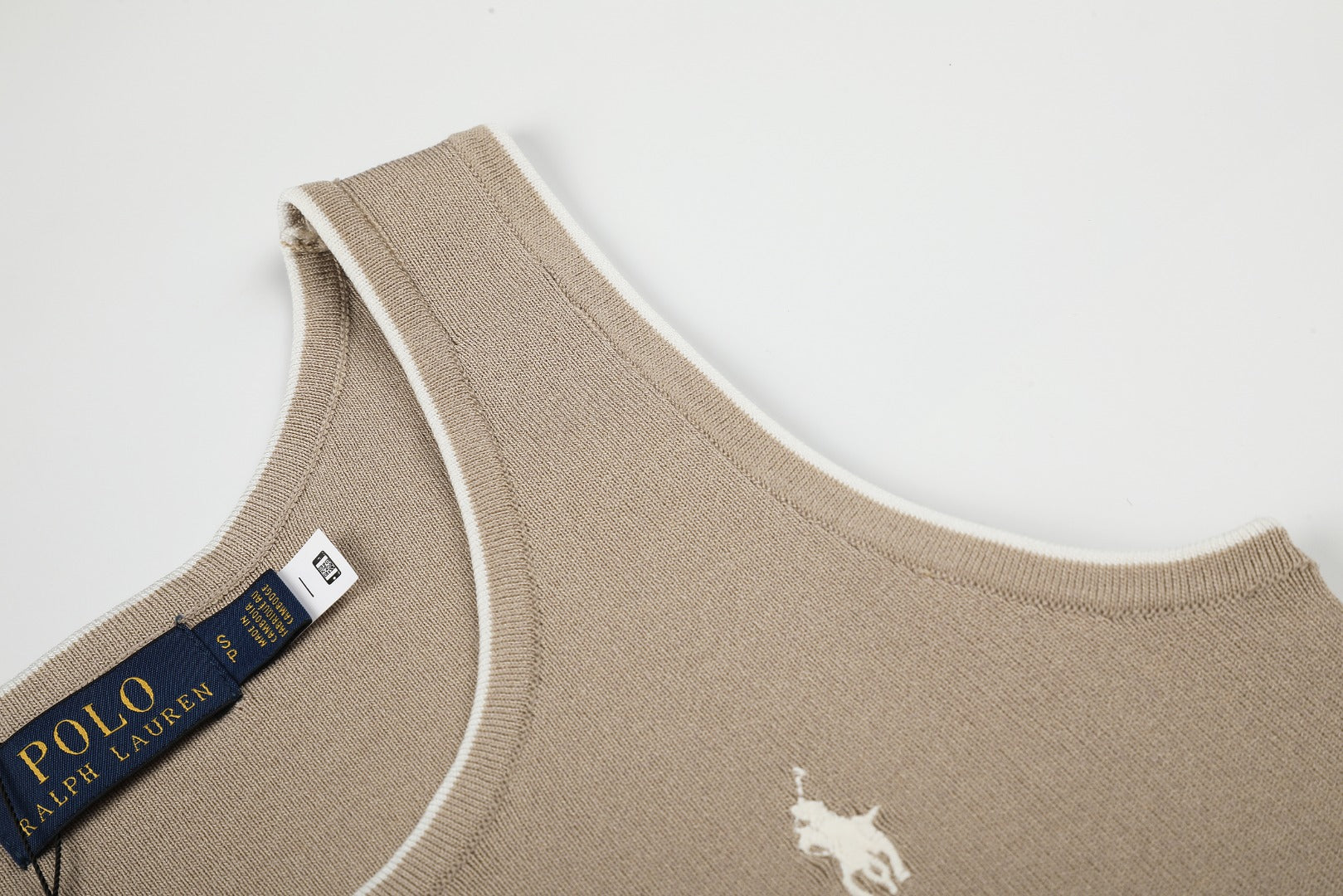 Polo Ralph Lauren Ribbed Cotton Tank Top