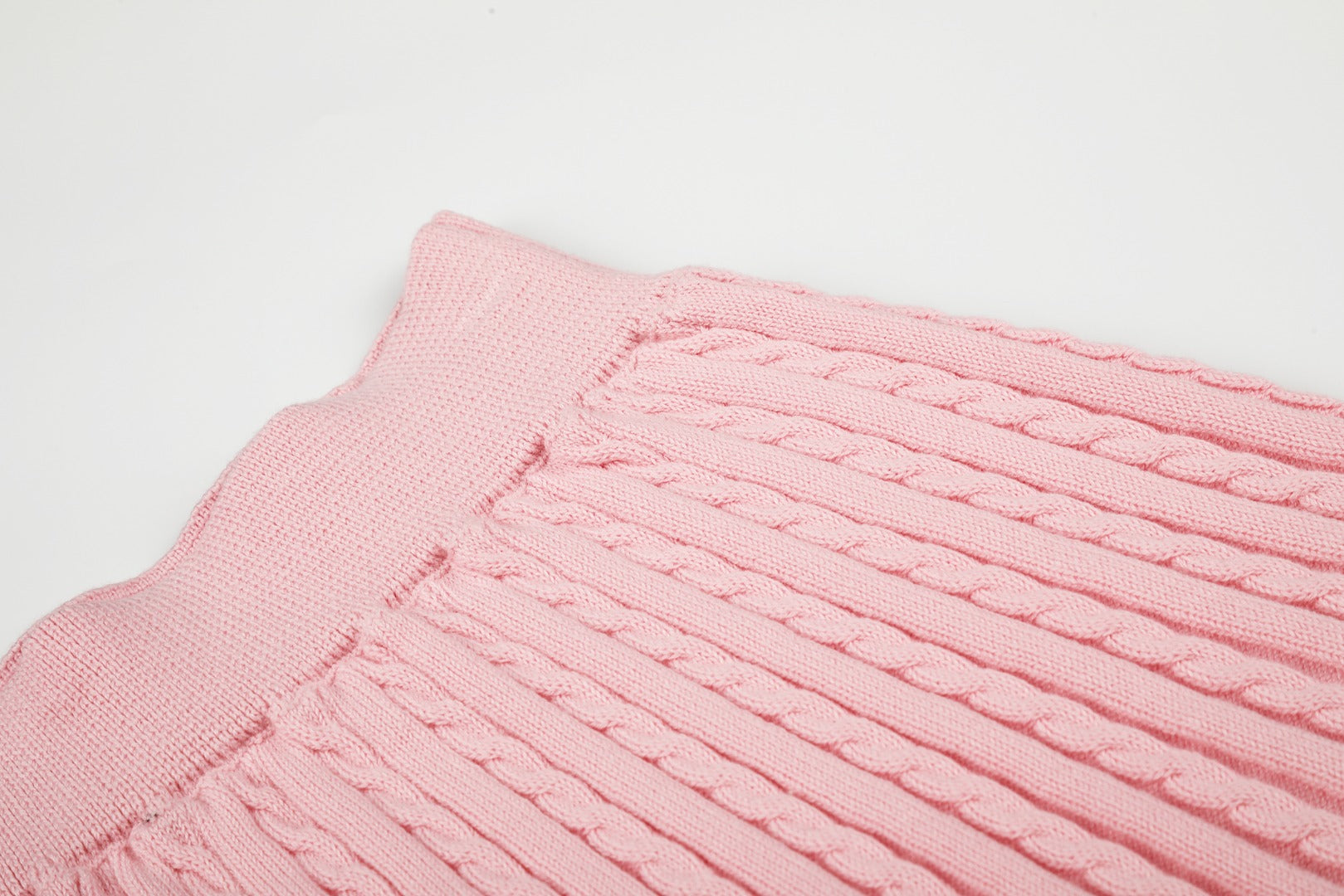 Ralph Lauren Striped Knit Top & Pleated Skirt Set