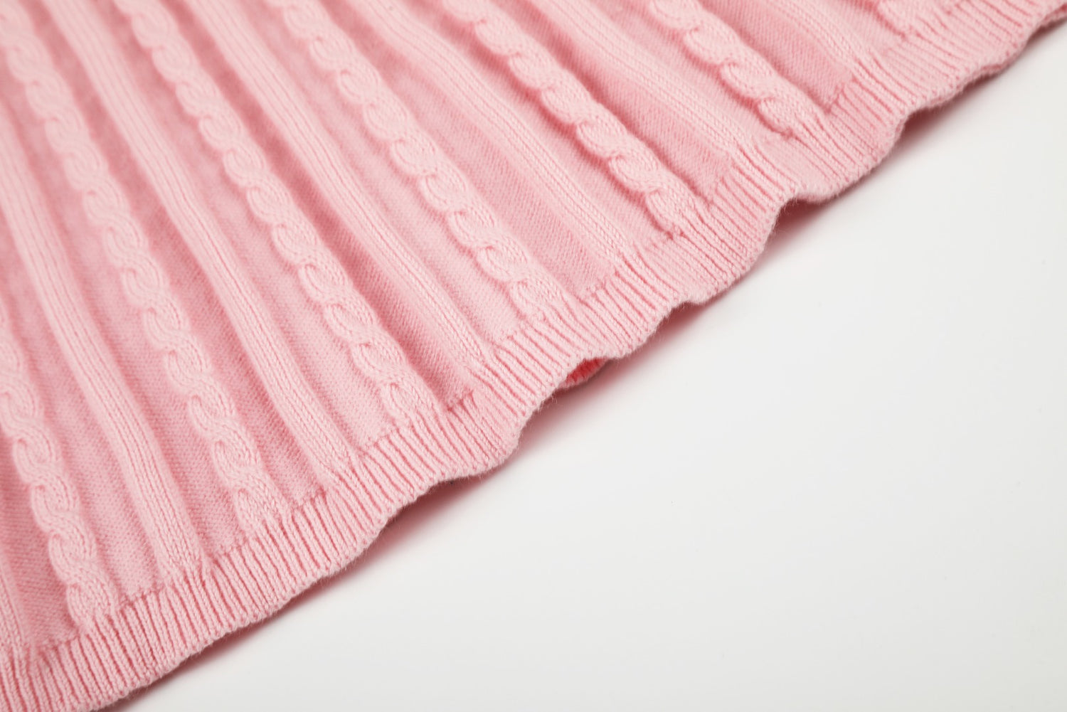 Ralph Lauren Striped Knit Top & Pleated Skirt Set