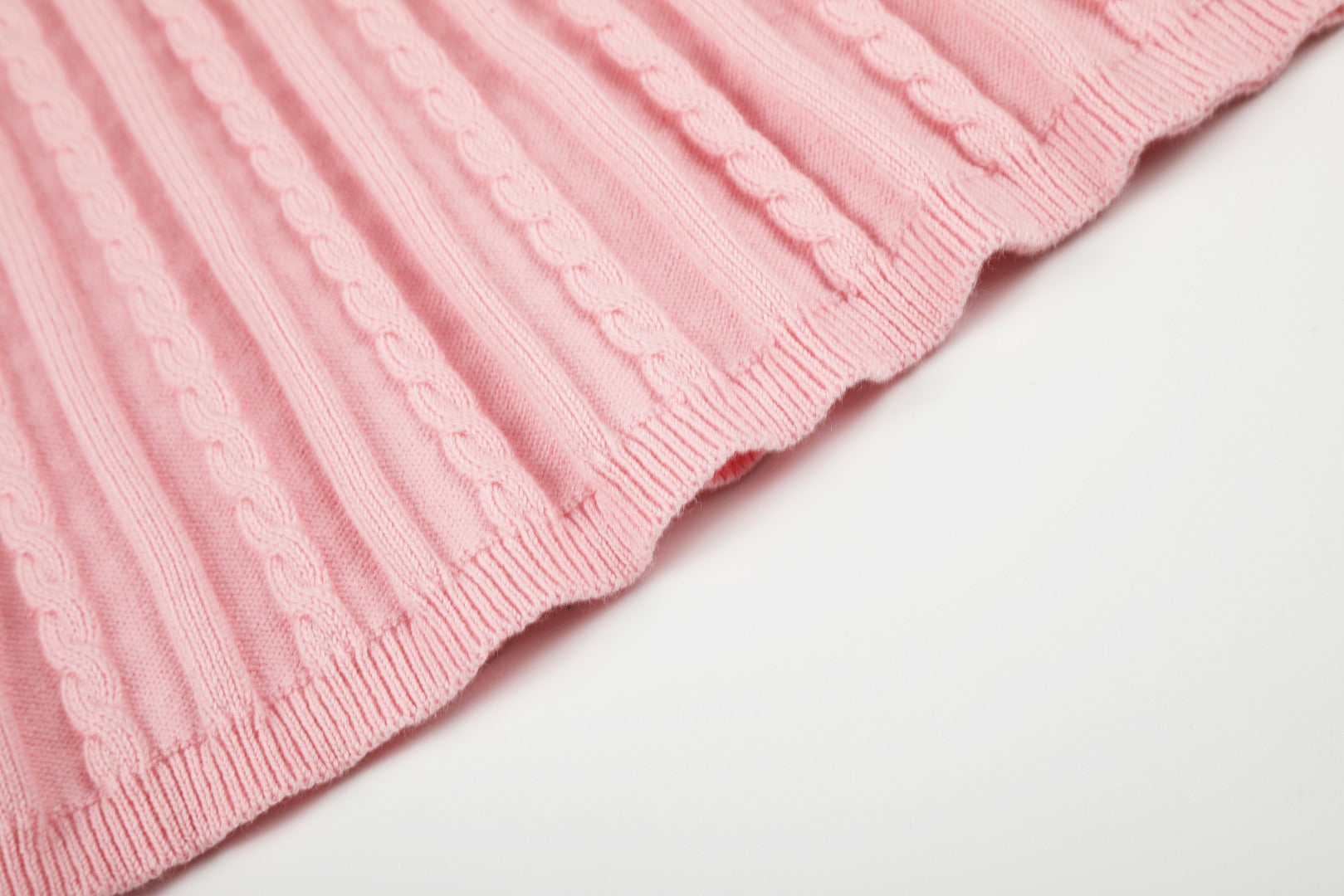 Ralph Lauren Striped Knit Top & Pleated Skirt Set