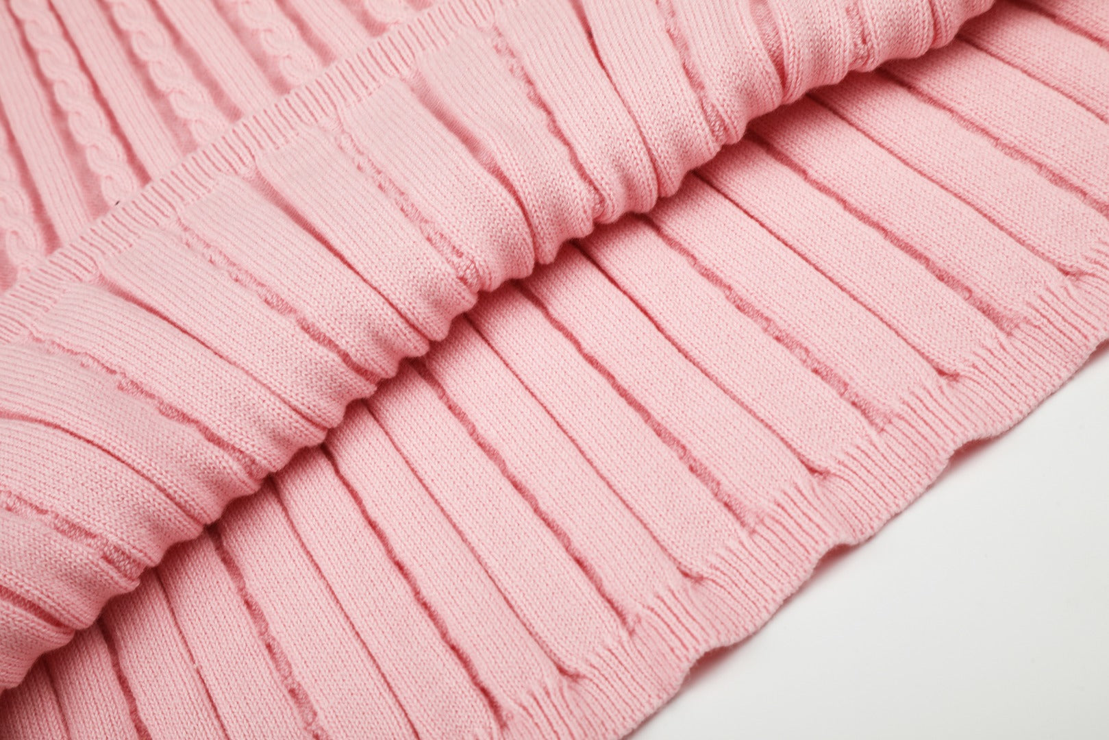 Ralph Lauren Striped Knit Top & Pleated Skirt Set