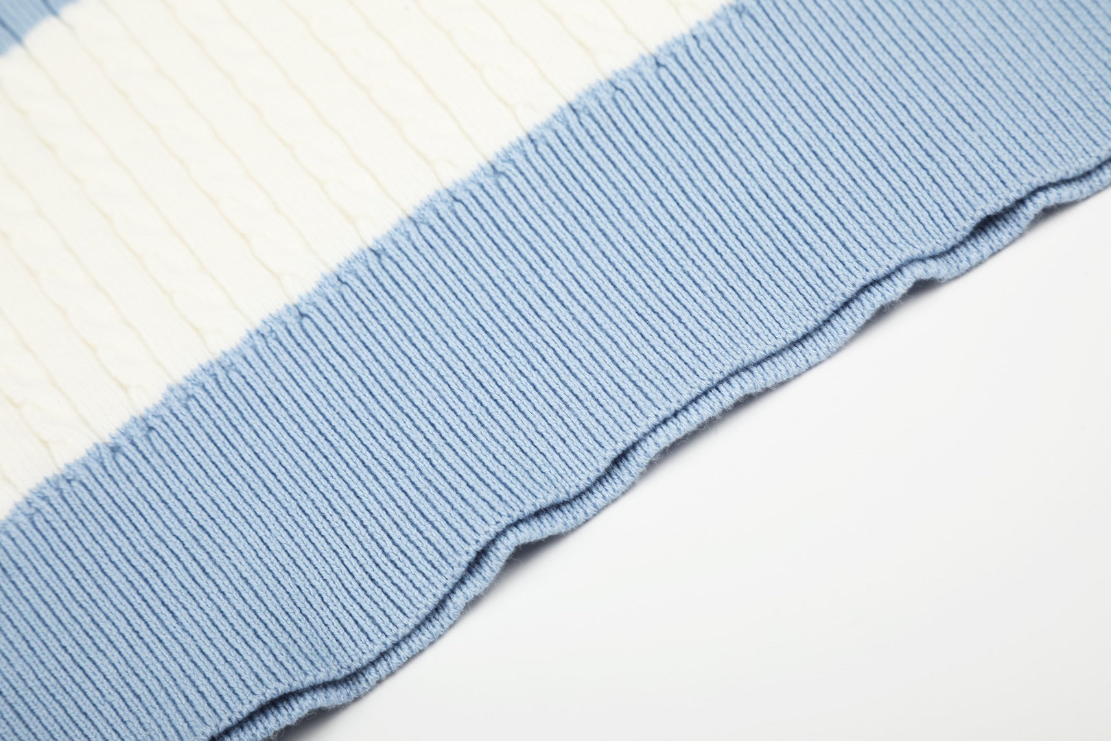 Ralph Lauren Striped Knit Top & Pleated Skirt Set