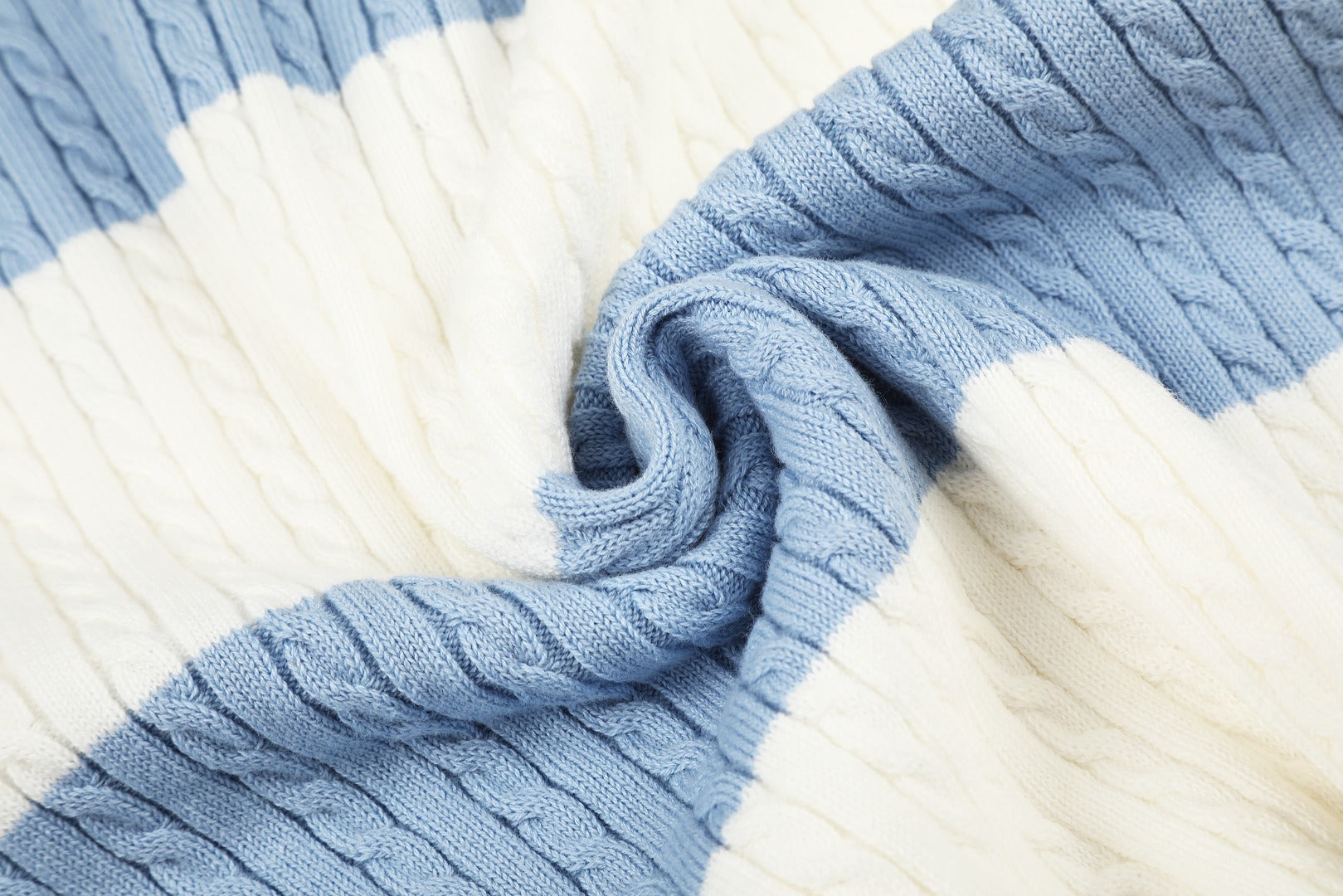 Ralph Lauren Striped Knit Top & Pleated Skirt Set