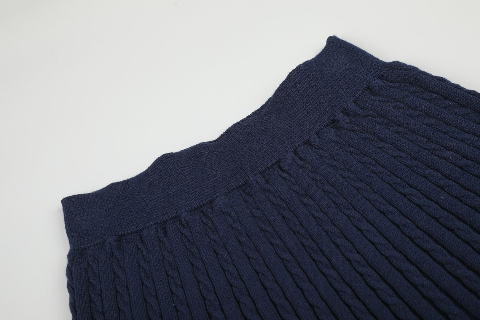 Ralph Lauren Striped Knit Top & Pleated Skirt Set