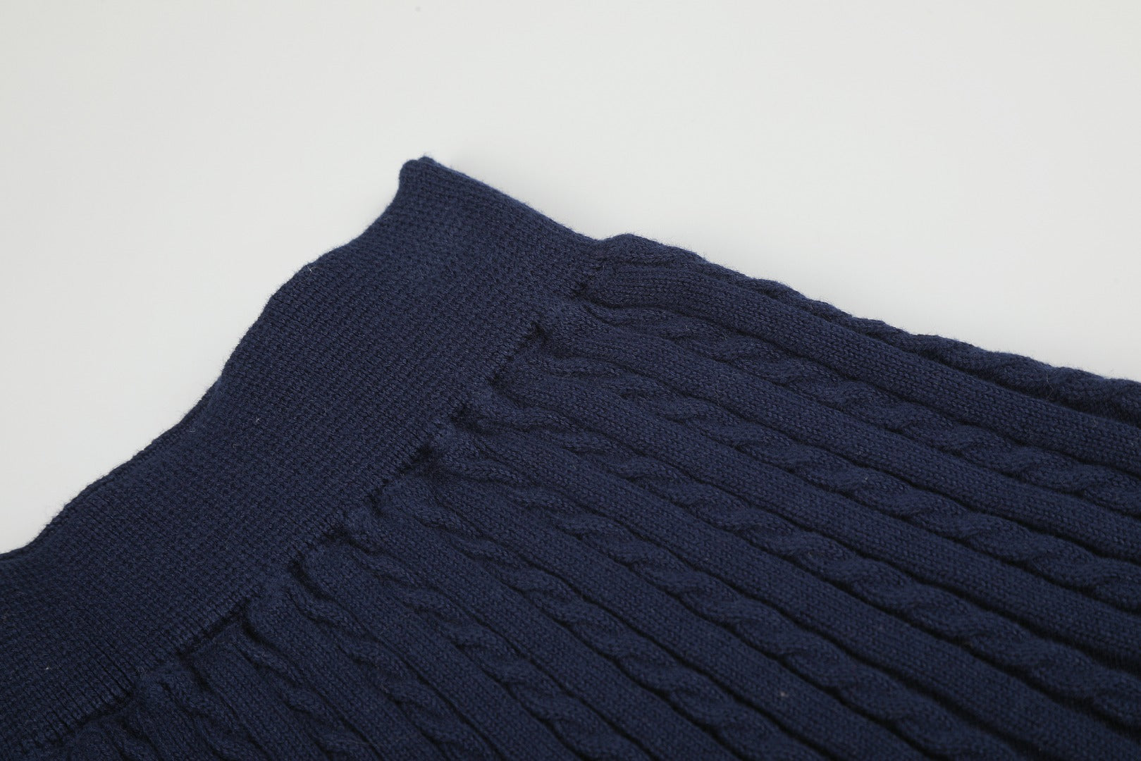 Ralph Lauren Striped Knit Top & Pleated Skirt Set