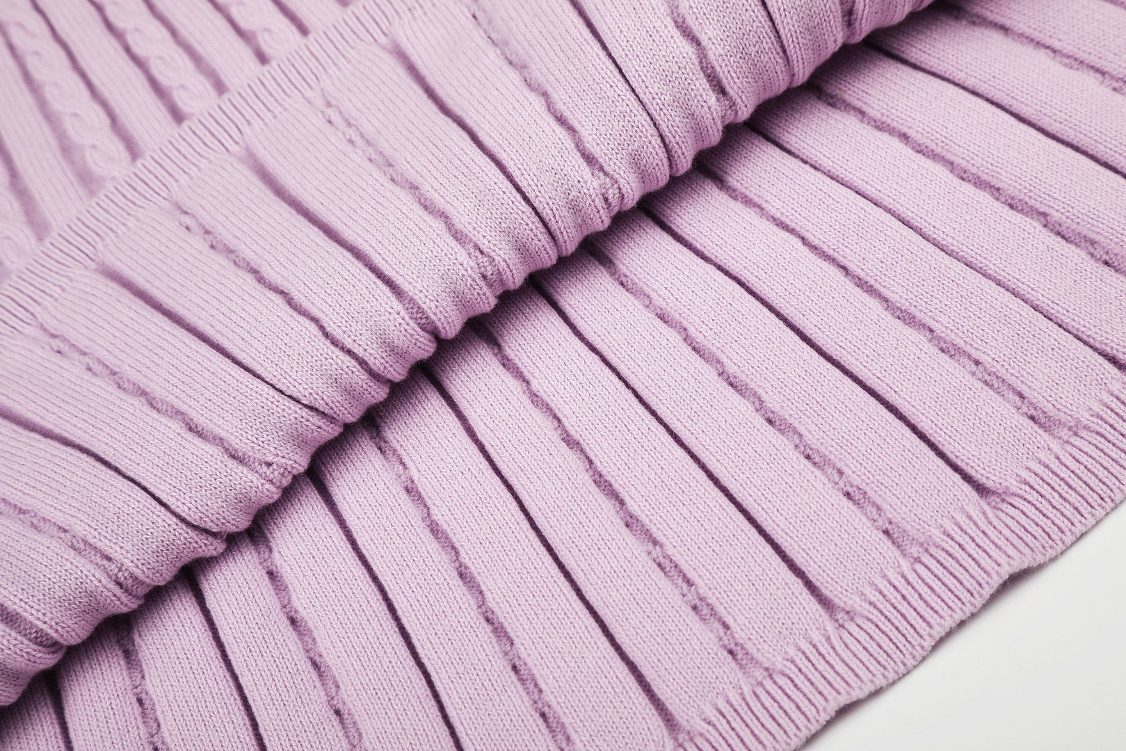 Ralph Lauren Striped Knit Top & Pleated Skirt Set