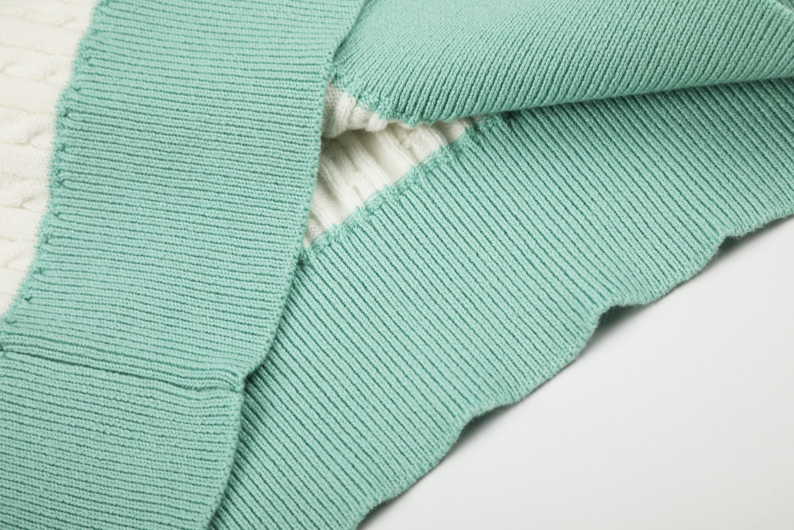 Ralph Lauren Striped Knit Top & Pleated Skirt Set