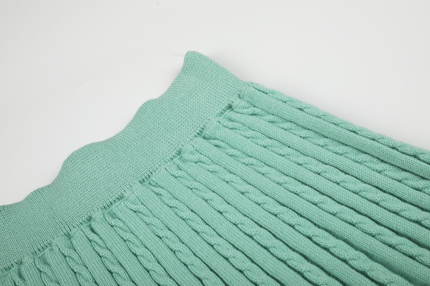 Ralph Lauren Striped Knit Top & Pleated Skirt Set