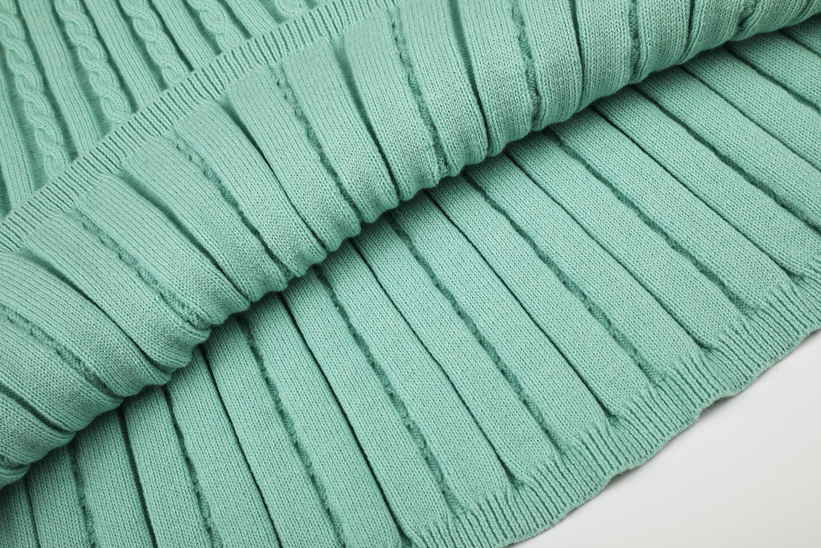 Ralph Lauren Striped Knit Top & Pleated Skirt Set