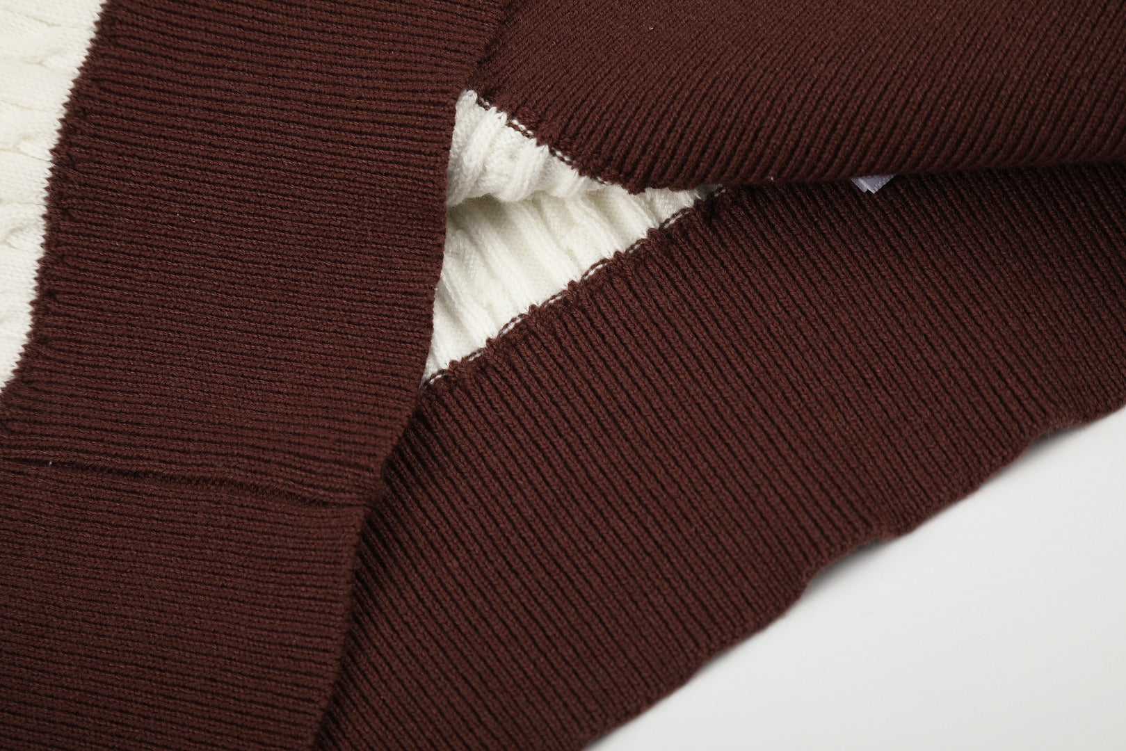 Ralph Lauren Striped Knit Top & Pleated Skirt Set