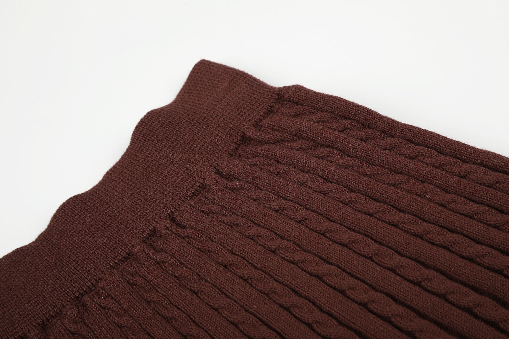 Ralph Lauren Striped Knit Top & Pleated Skirt Set