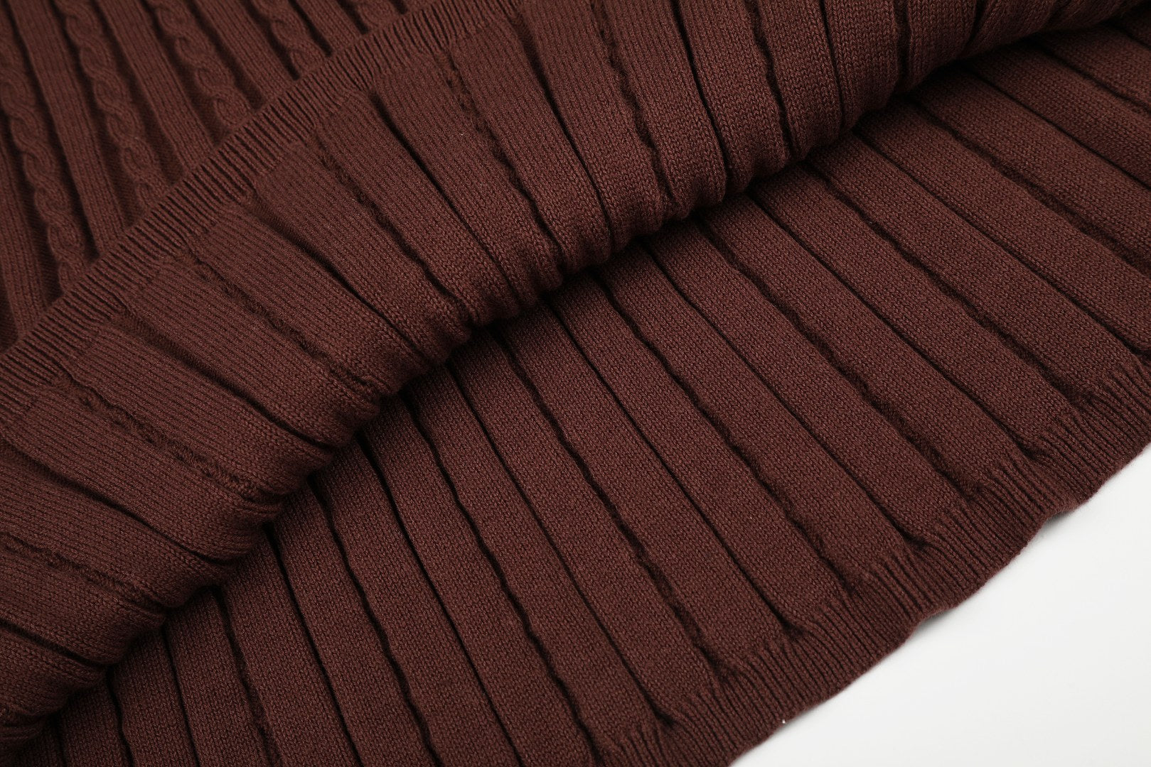 Ralph Lauren Striped Knit Top & Pleated Skirt Set