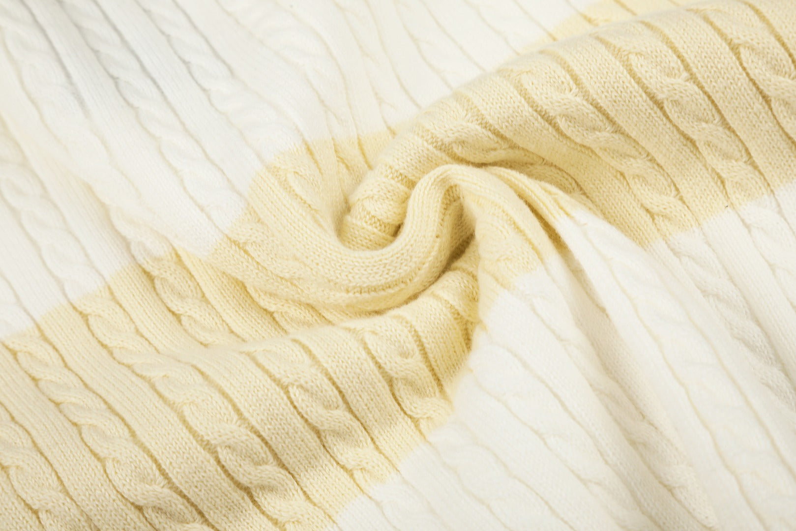 Ralph Lauren Striped Knit Top & Pleated Skirt Set