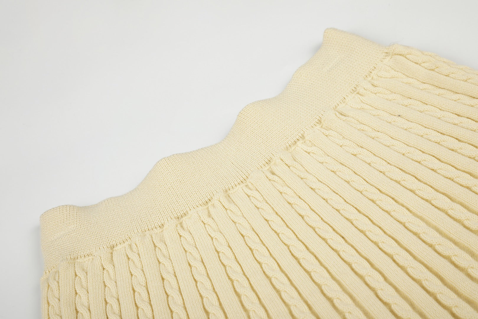 Ralph Lauren Striped Knit Top & Pleated Skirt Set