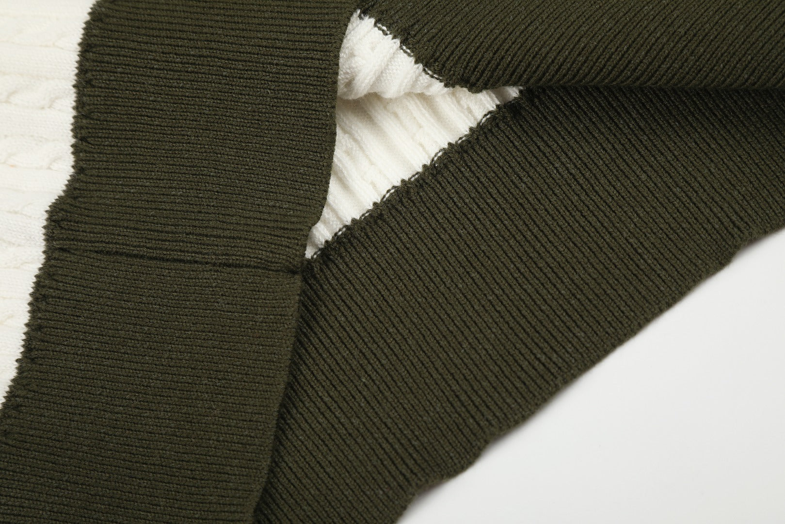 Ralph Lauren Striped Knit Top & Pleated Skirt Set