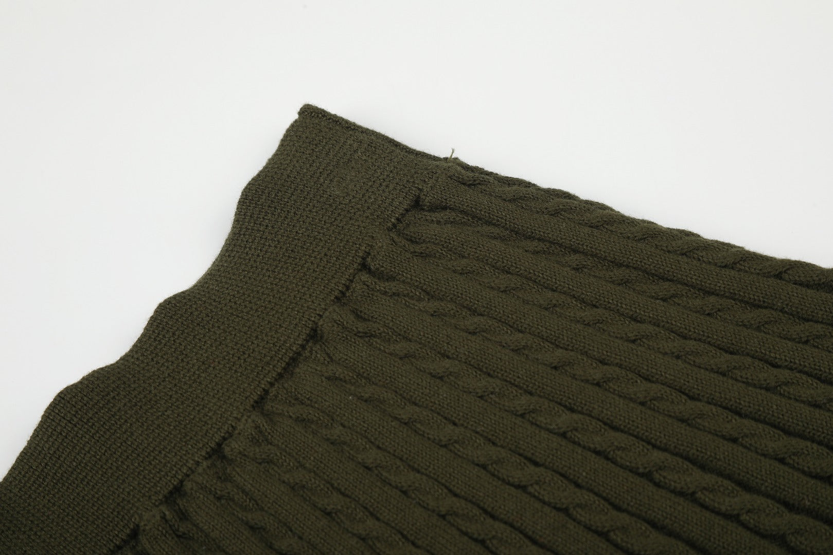 Ralph Lauren Striped Knit Top & Pleated Skirt Set