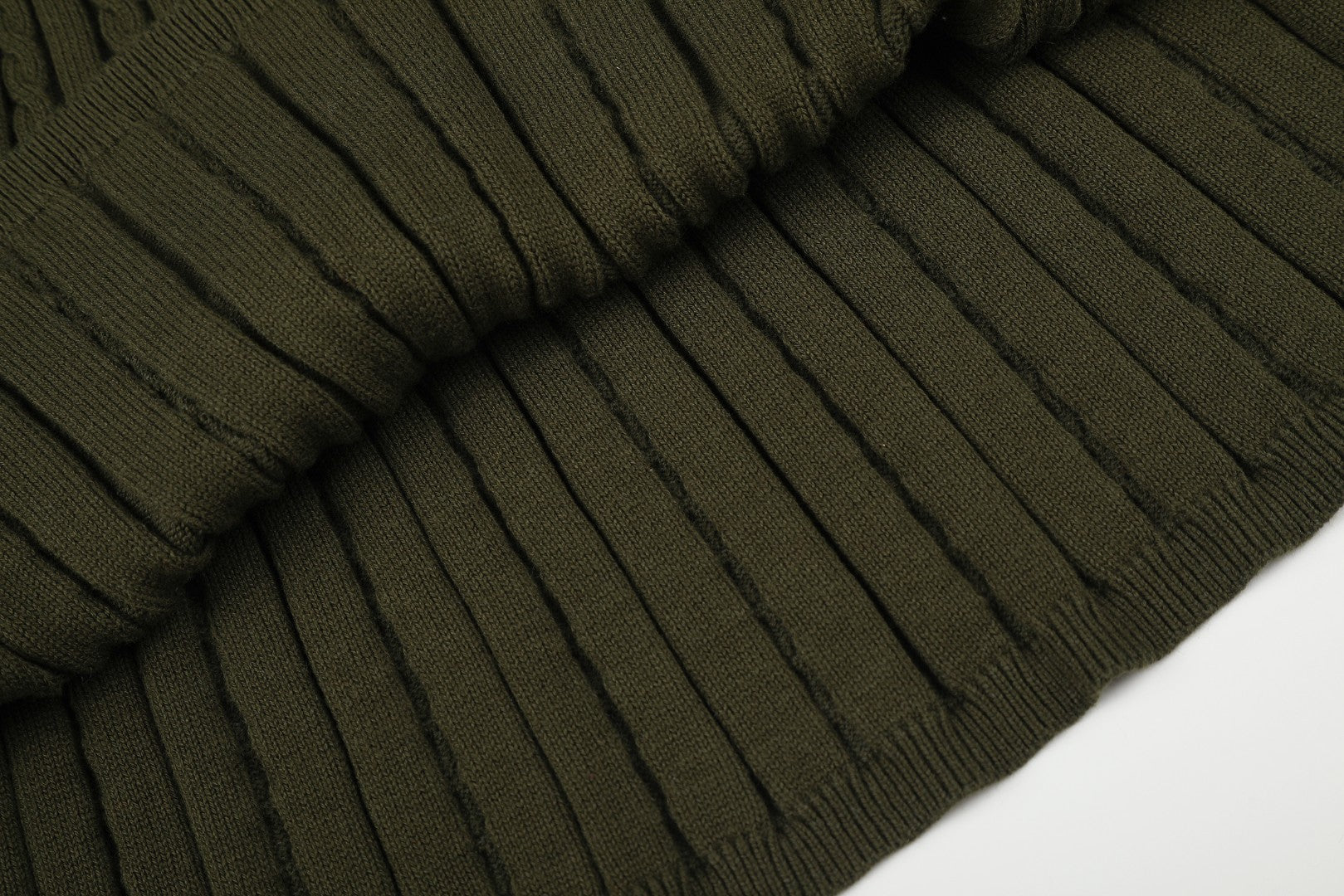 Ralph Lauren Striped Knit Top & Pleated Skirt Set