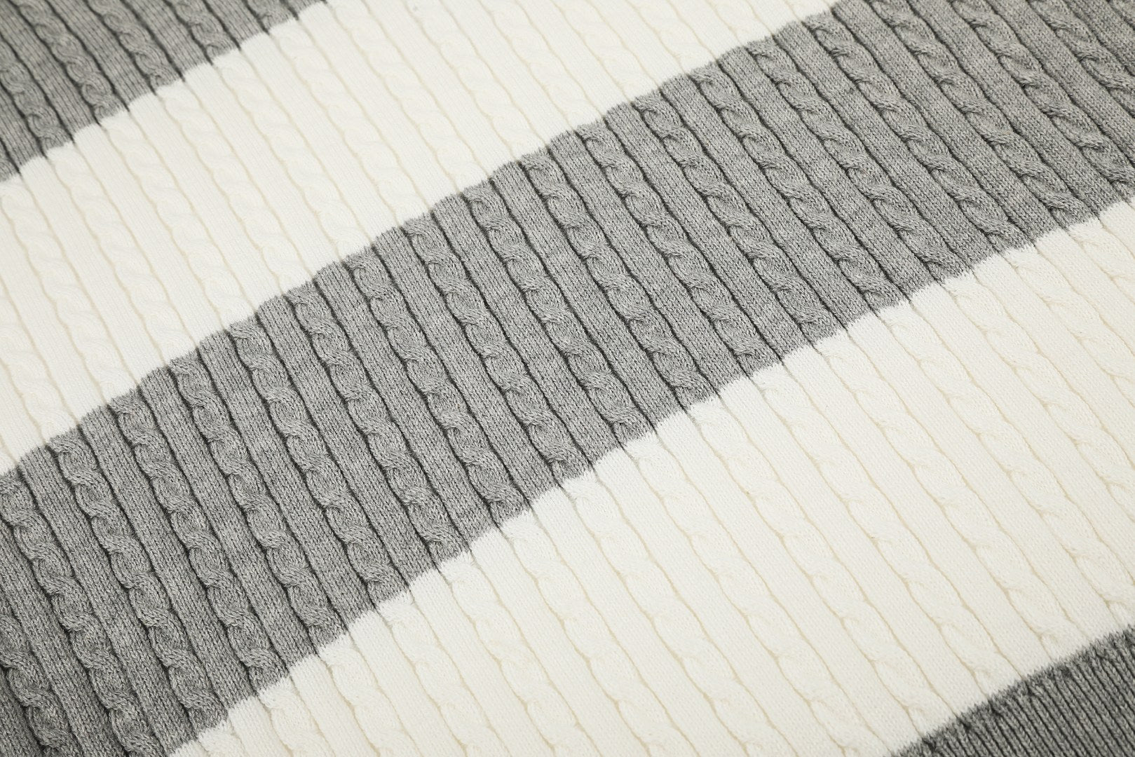 Ralph Lauren Striped Knit Top & Pleated Skirt Set