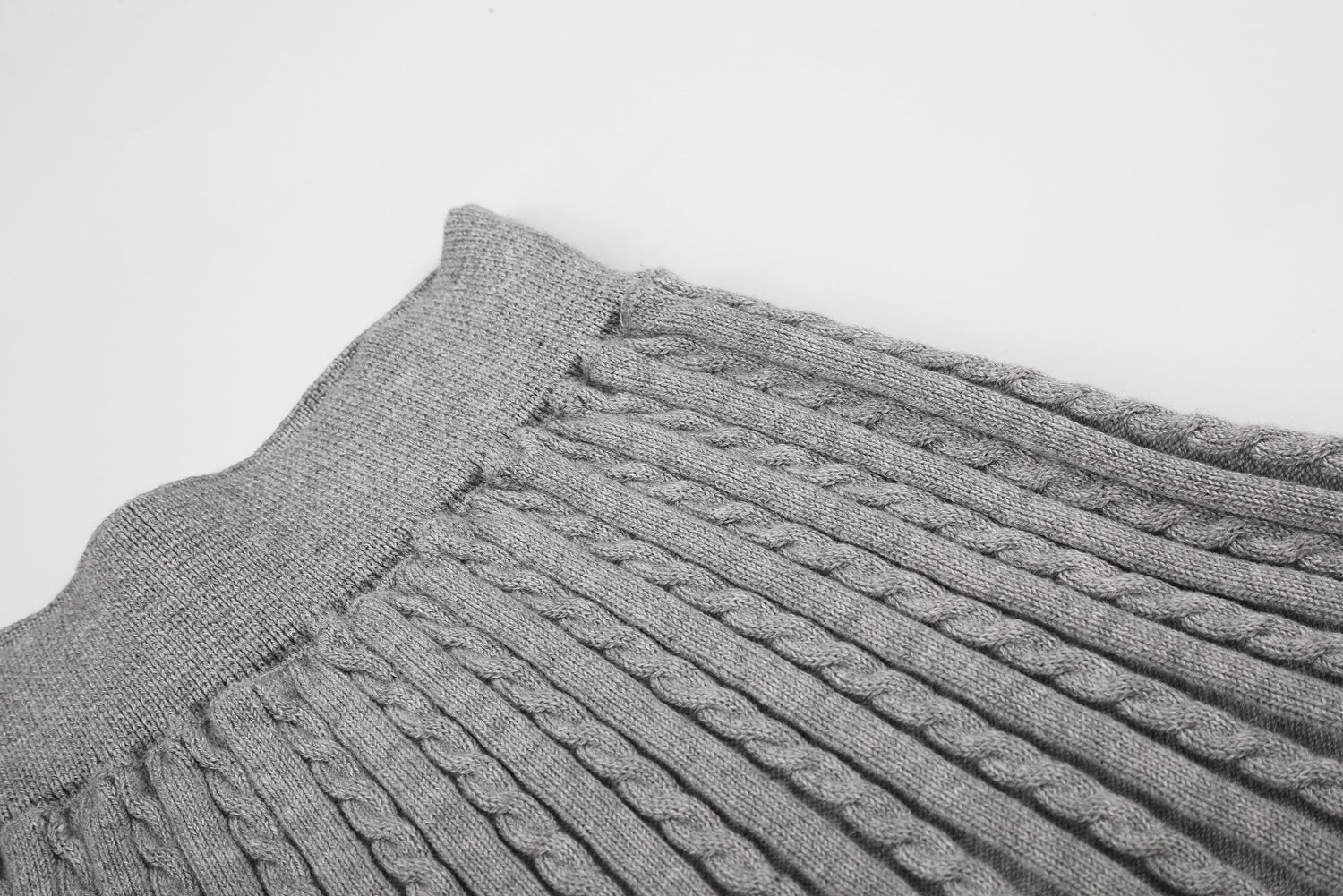 Ralph Lauren Striped Knit Top & Pleated Skirt Set