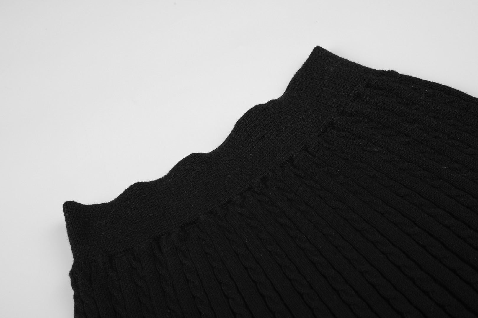 Ralph Lauren Striped Knit Top & Pleated Skirt Set