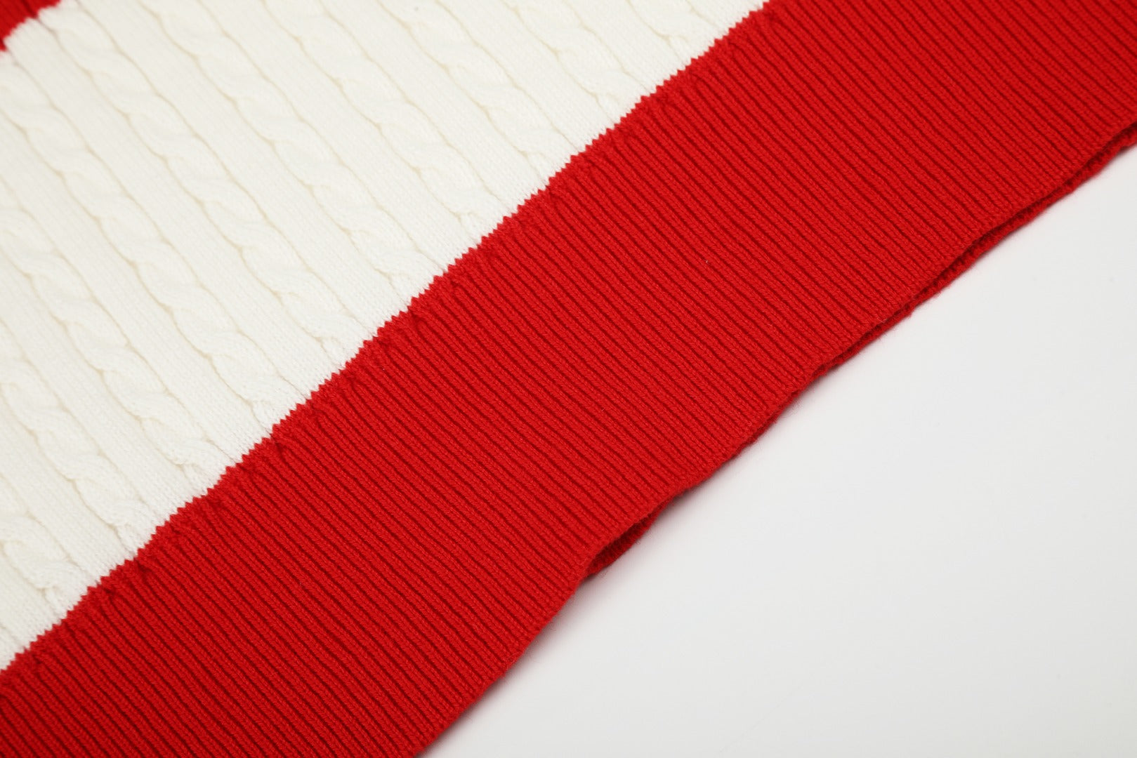 Ralph Lauren Striped Knit Top & Pleated Skirt Set