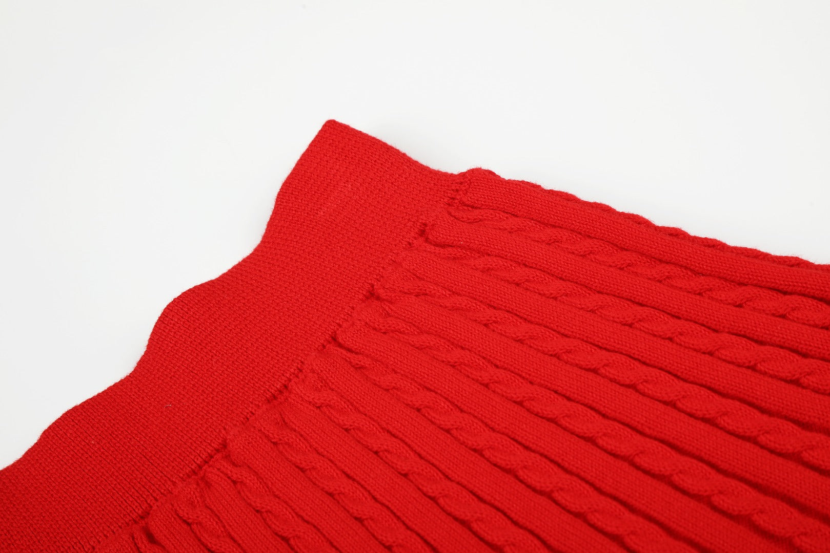 Ralph Lauren Striped Knit Top & Pleated Skirt Set