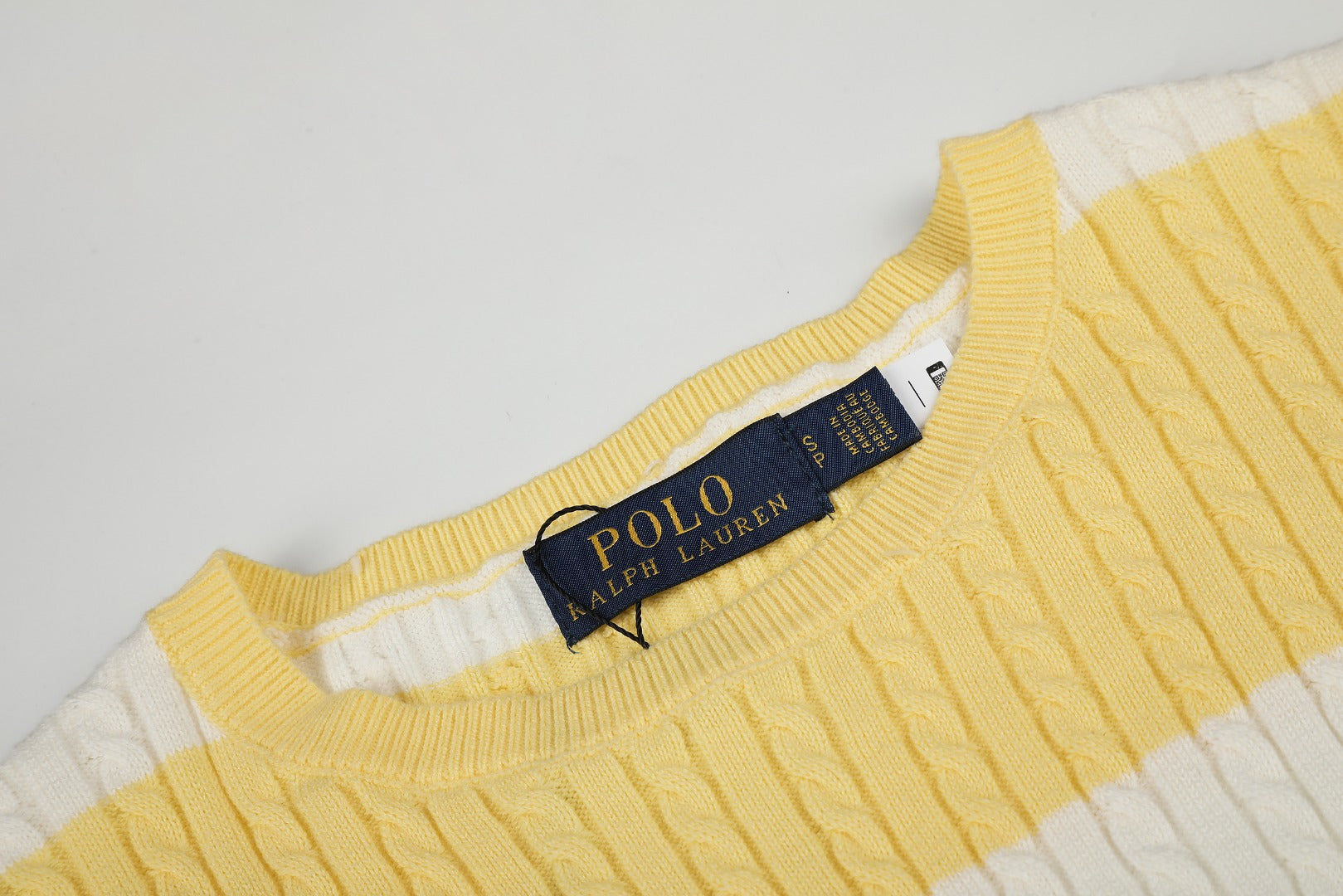 Ralph Lauren Striped Knit Top & Pleated Skirt Set