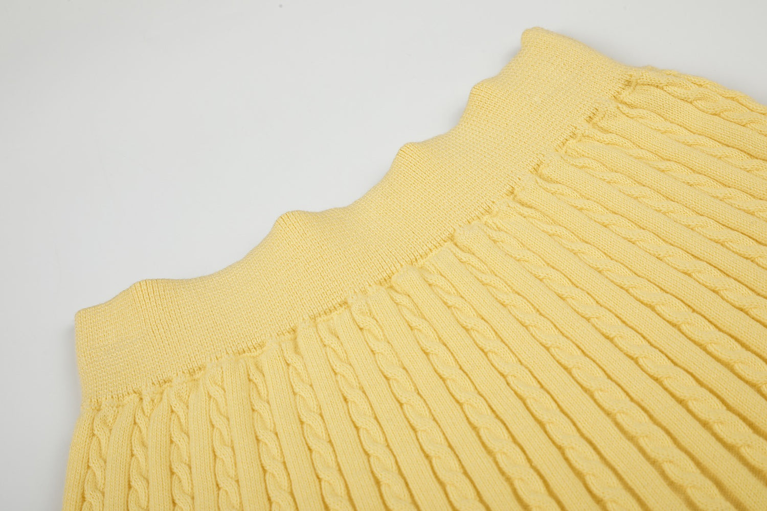 Ralph Lauren Striped Knit Top & Pleated Skirt Set
