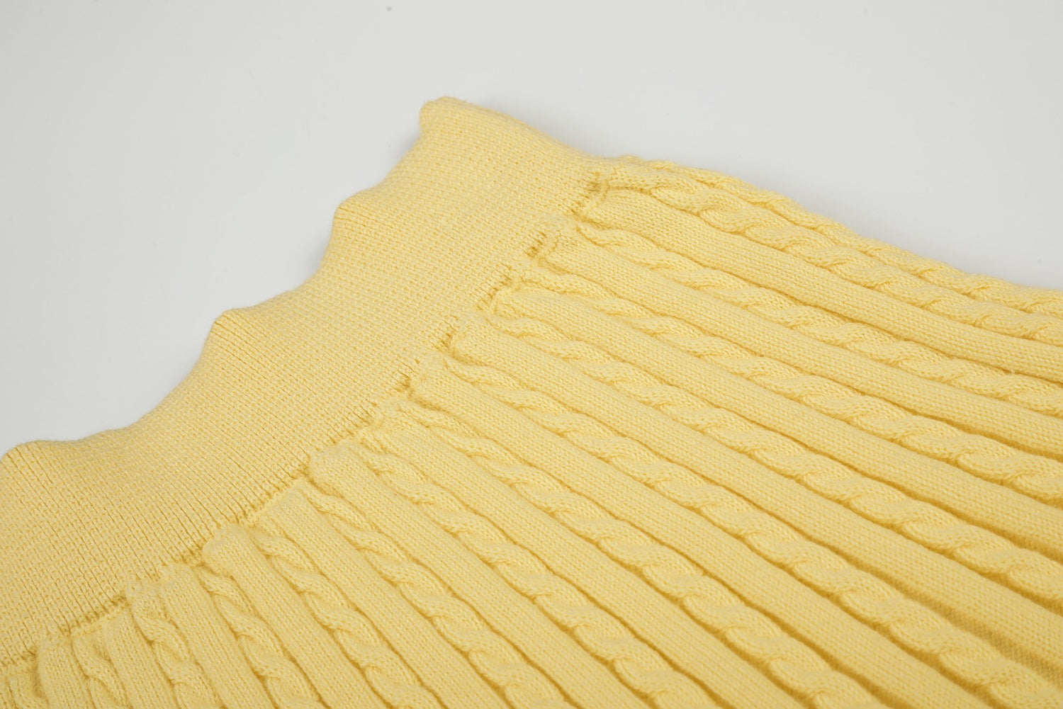 Ralph Lauren Striped Knit Top & Pleated Skirt Set